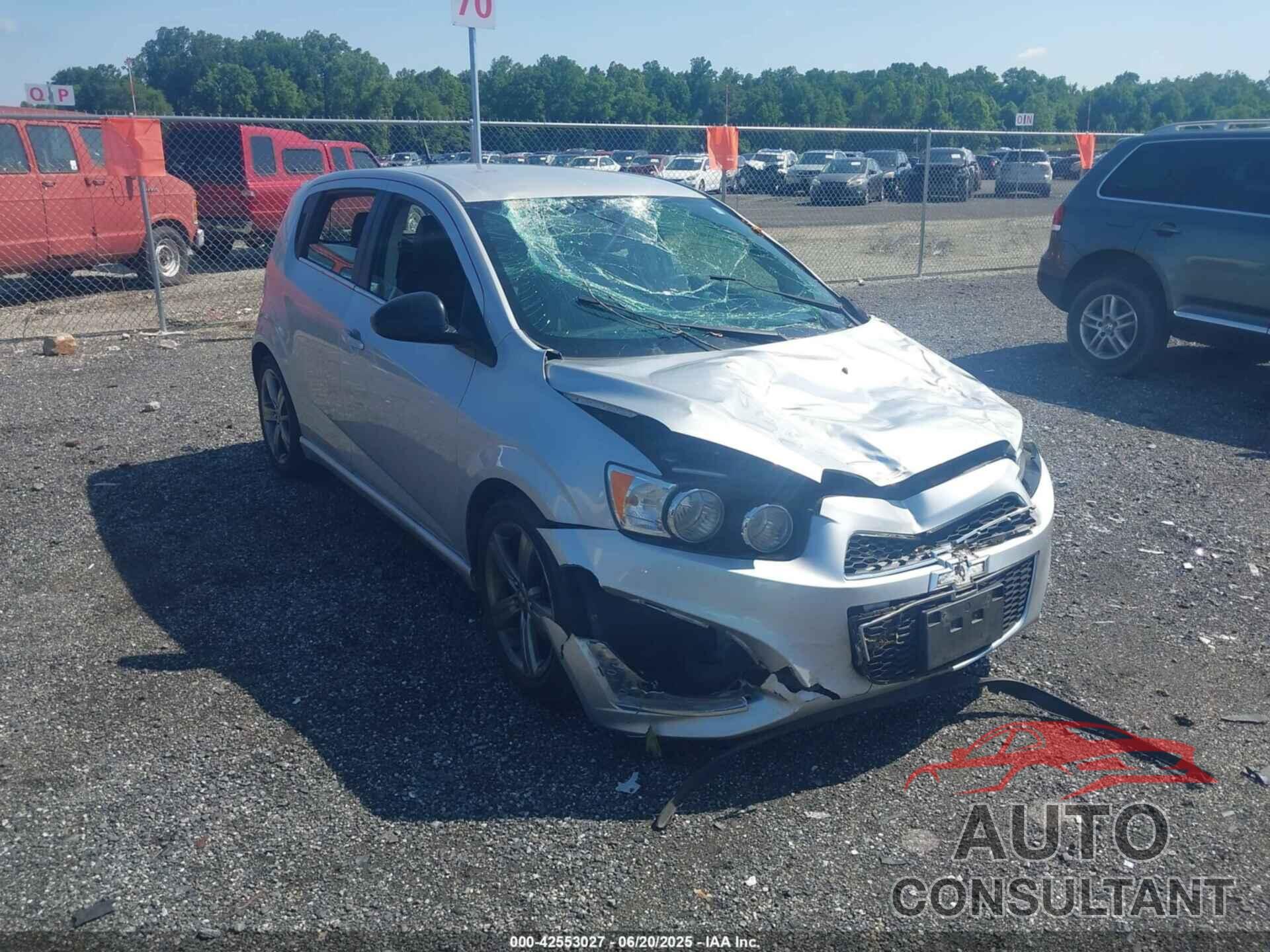 CHEVROLET SONIC 2014 - 1G1JG6SB4E4234698