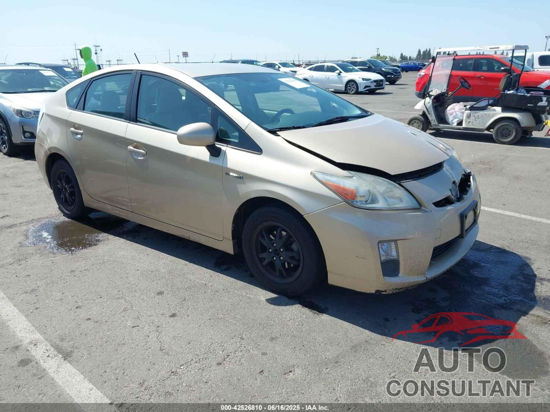 TOYOTA PRIUS 2010 - JTDKN3DU3A1015483