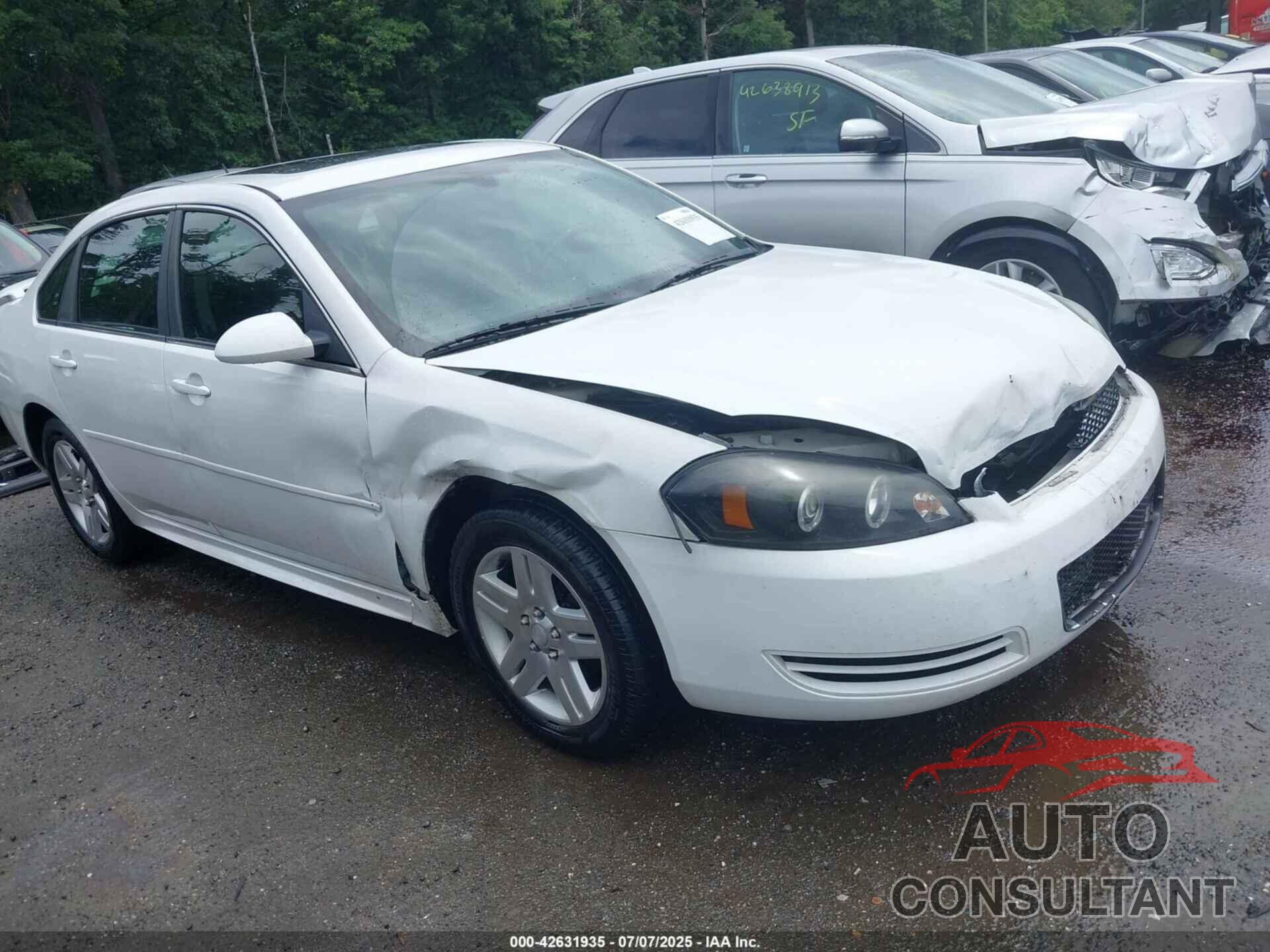 CHEVROLET IMPALA 2013 - 2G1WG5E33D1187307
