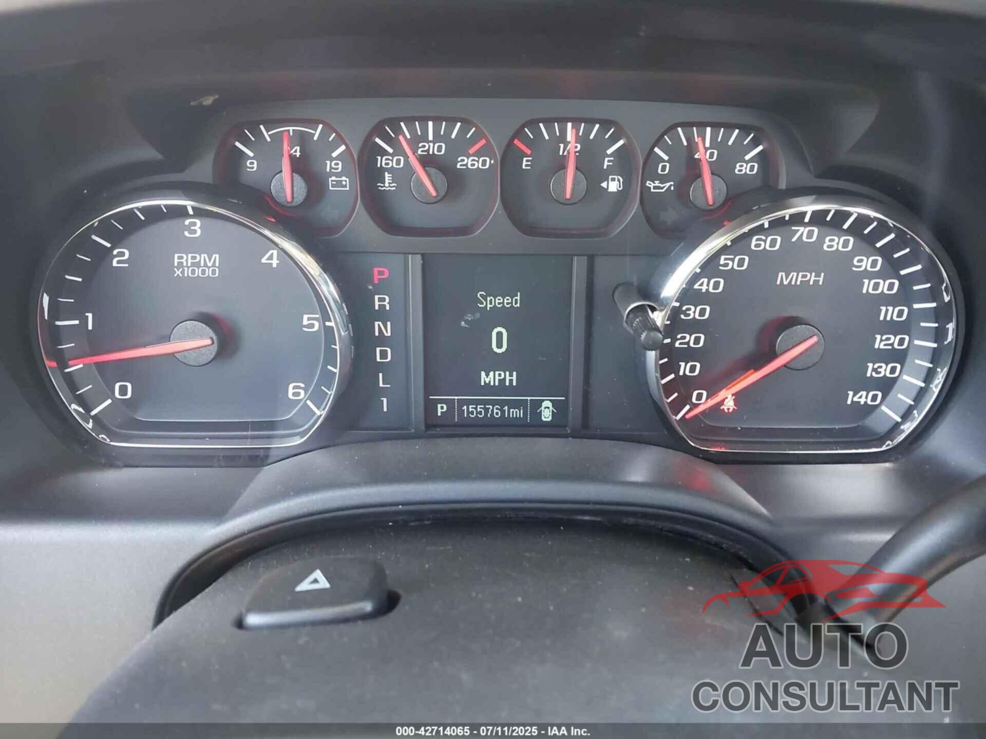 CHEVROLET SILVERADO 2500HD 2018 - 1GB0CUEG0JZ346667