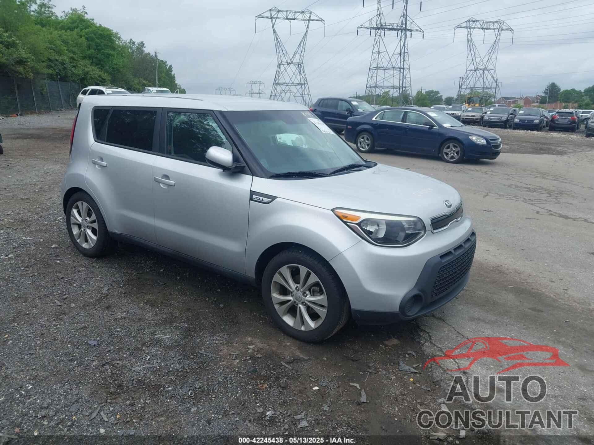 KIA SOUL 2015 - KNDJP3A50F7814113