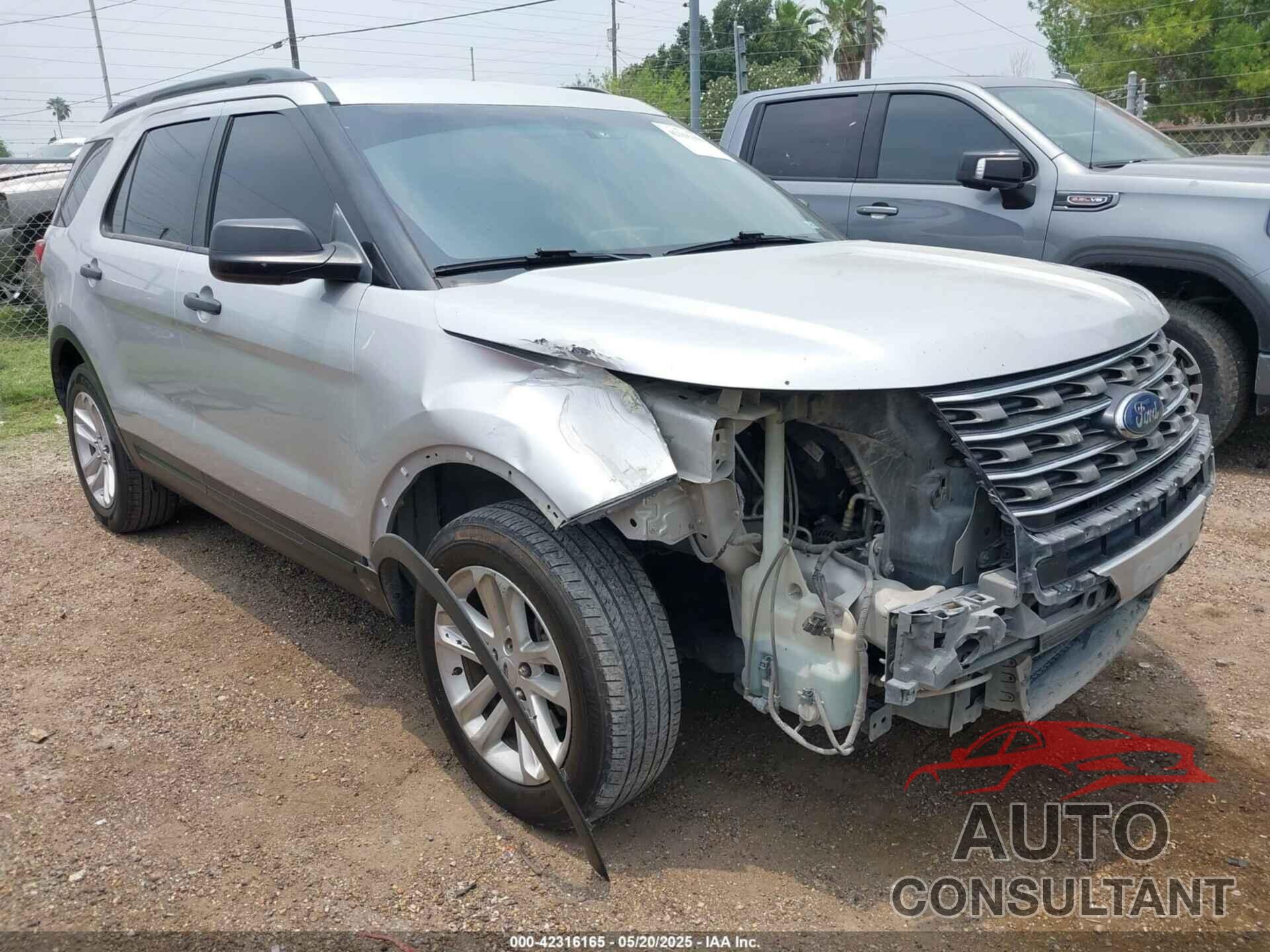 FORD EXPLORER 2016 - 1FM5K7B85GGA72563