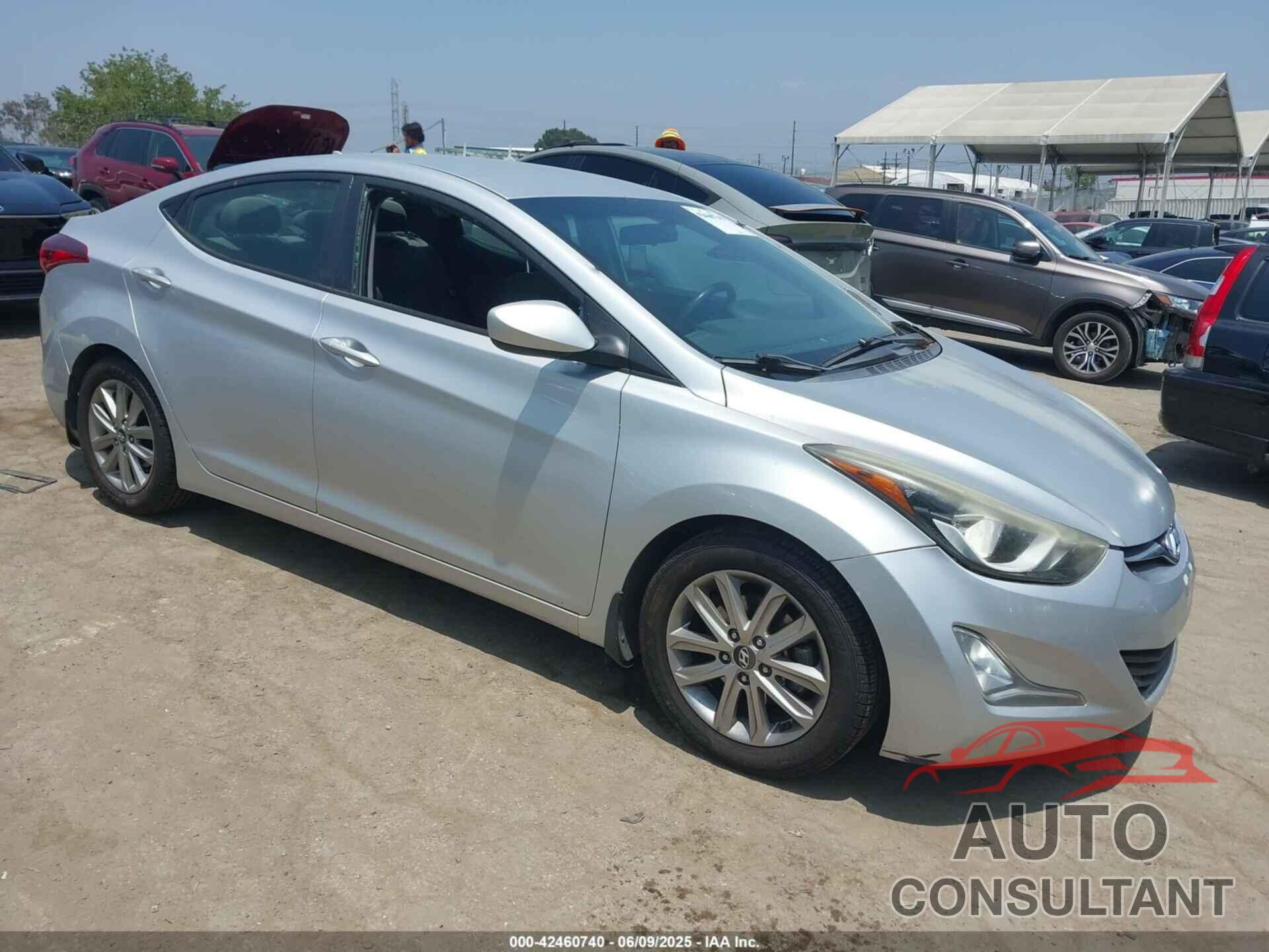 HYUNDAI ELANTRA 2015 - 5NPDH4AE6FH586470