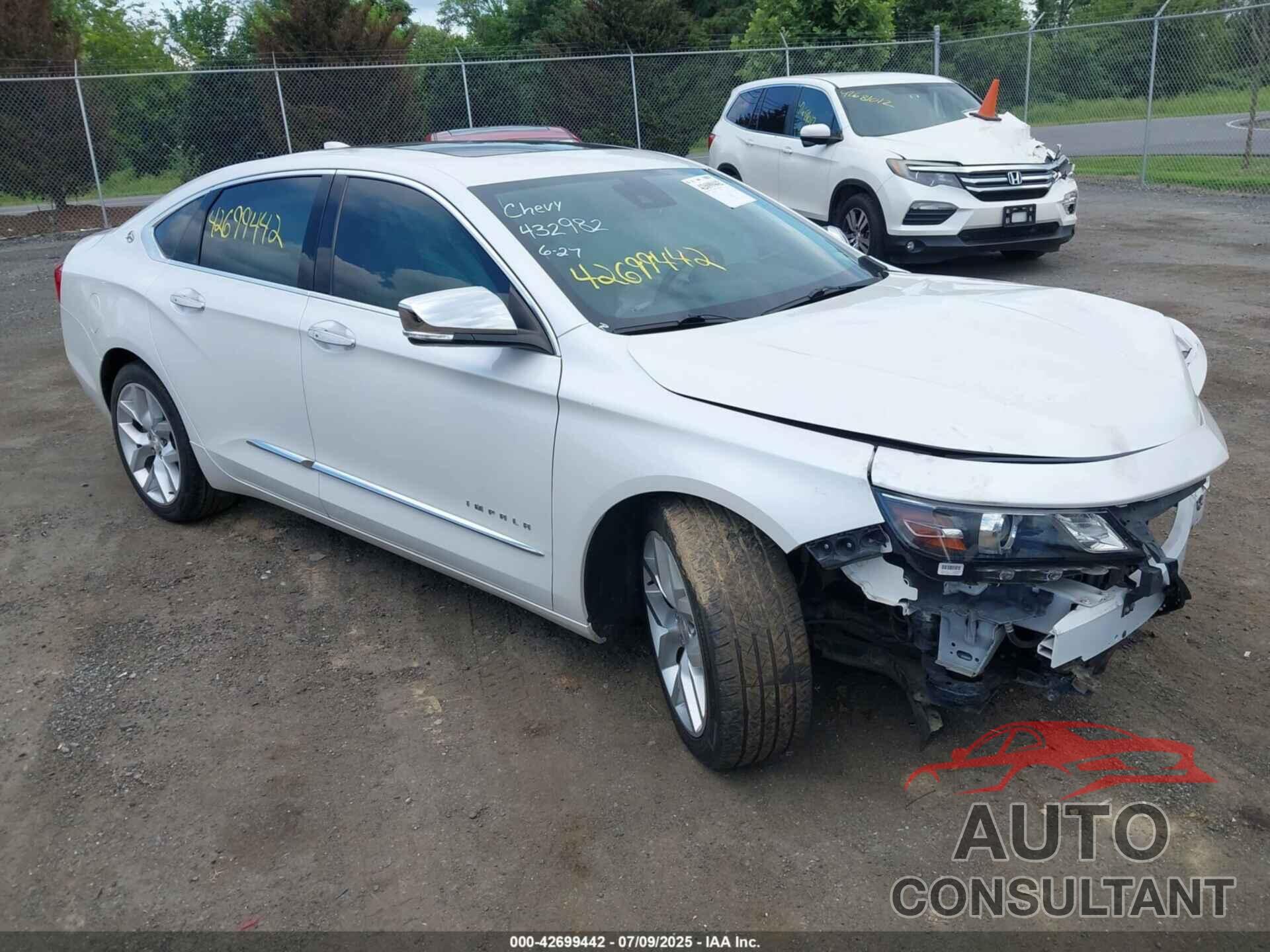 CHEVROLET IMPALA 2016 - 2G1145S37G9139225