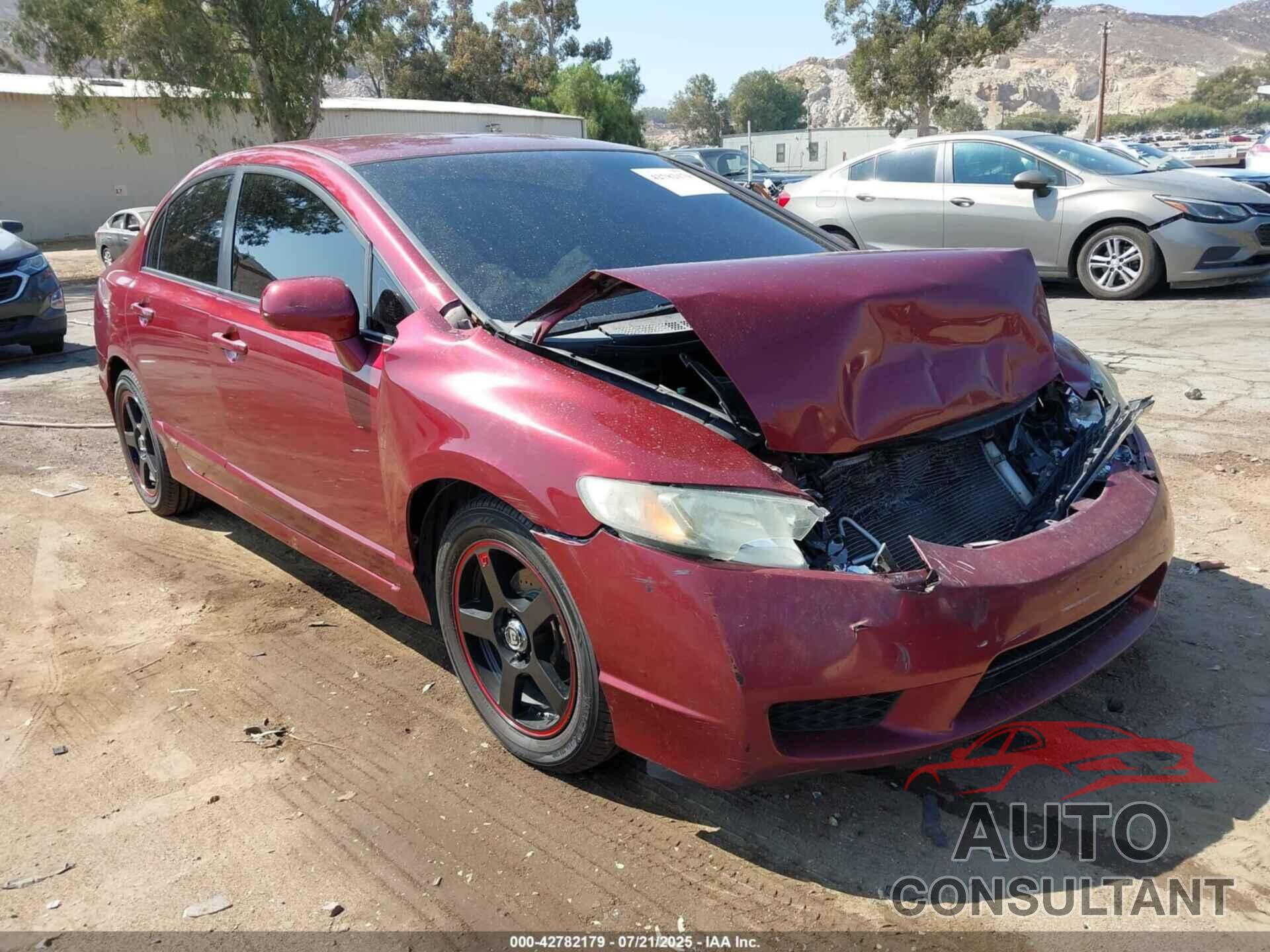 HONDA CIVIC 2010 - 19XFA1F53AE025046