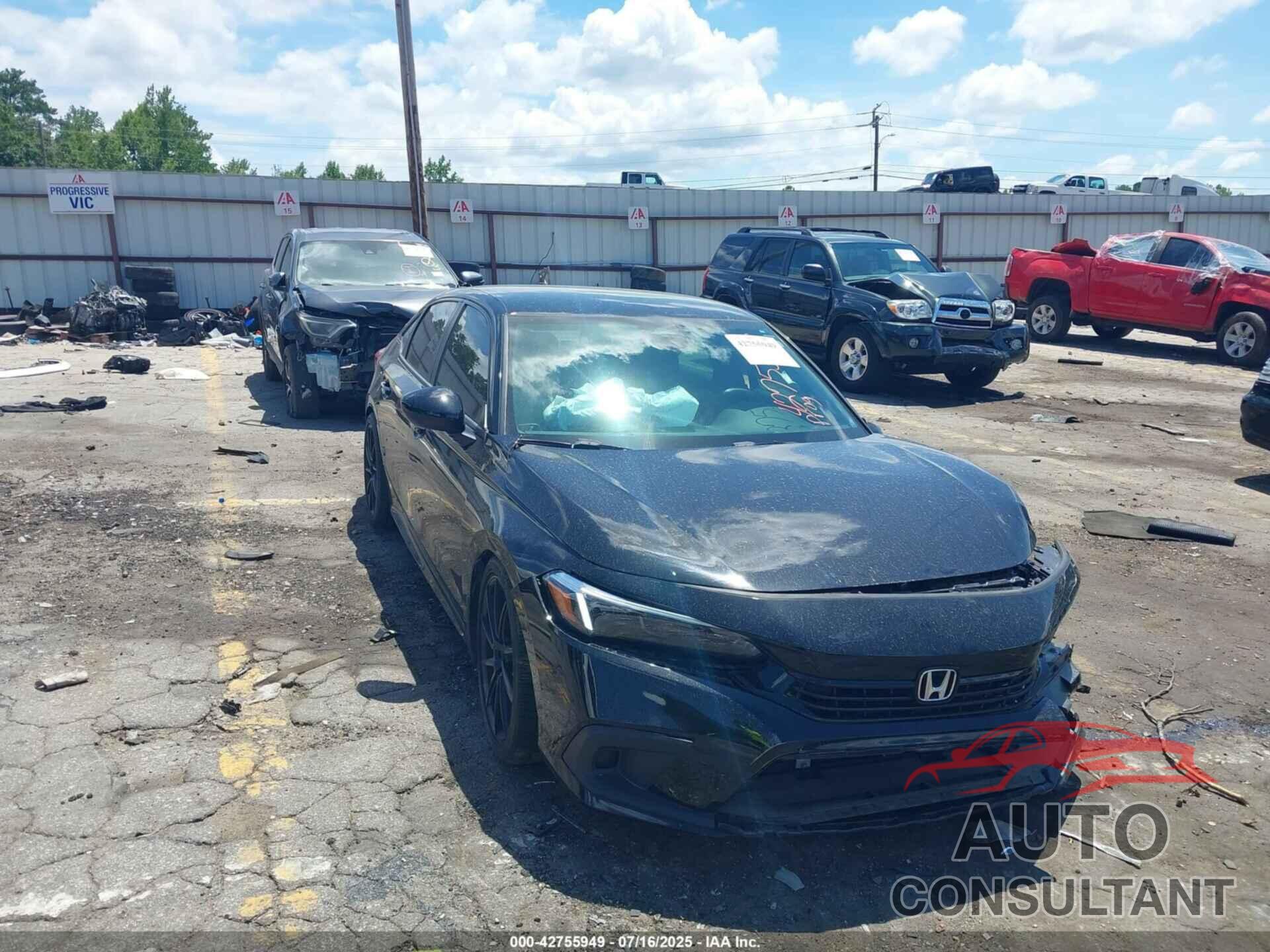 HONDA CIVIC 2022 - 2HGFE2F5XNH527378