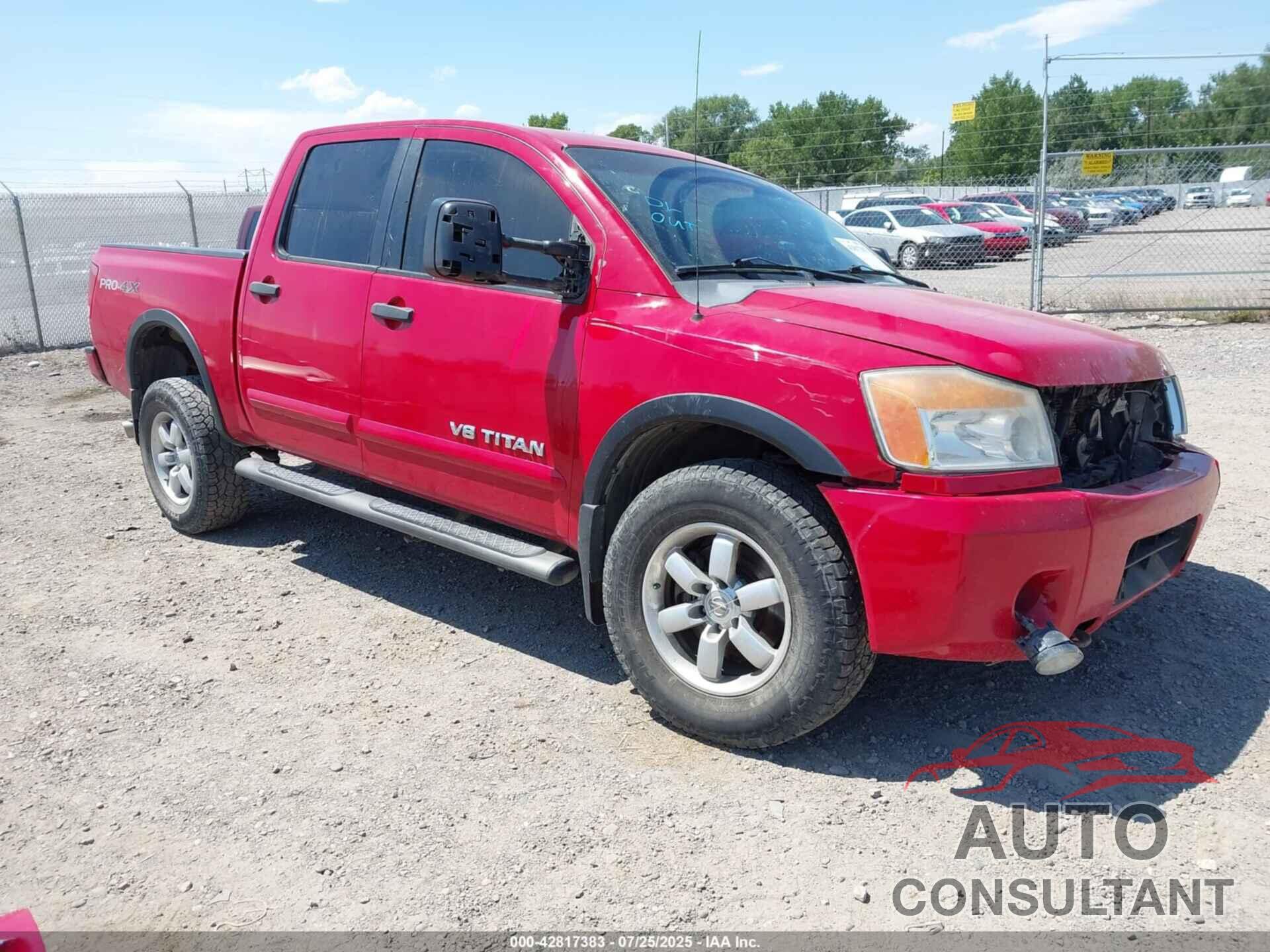 NISSAN TITAN 2012 - 1N6AA0EC1CN302289
