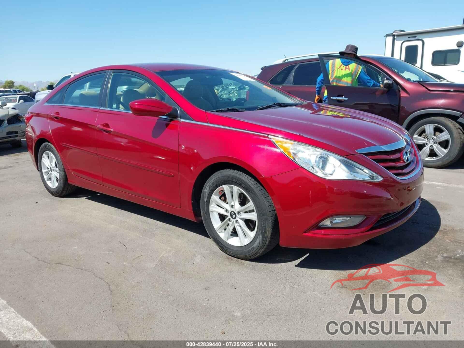 HYUNDAI SONATA 2013 - 5NPEB4AC0DH772605