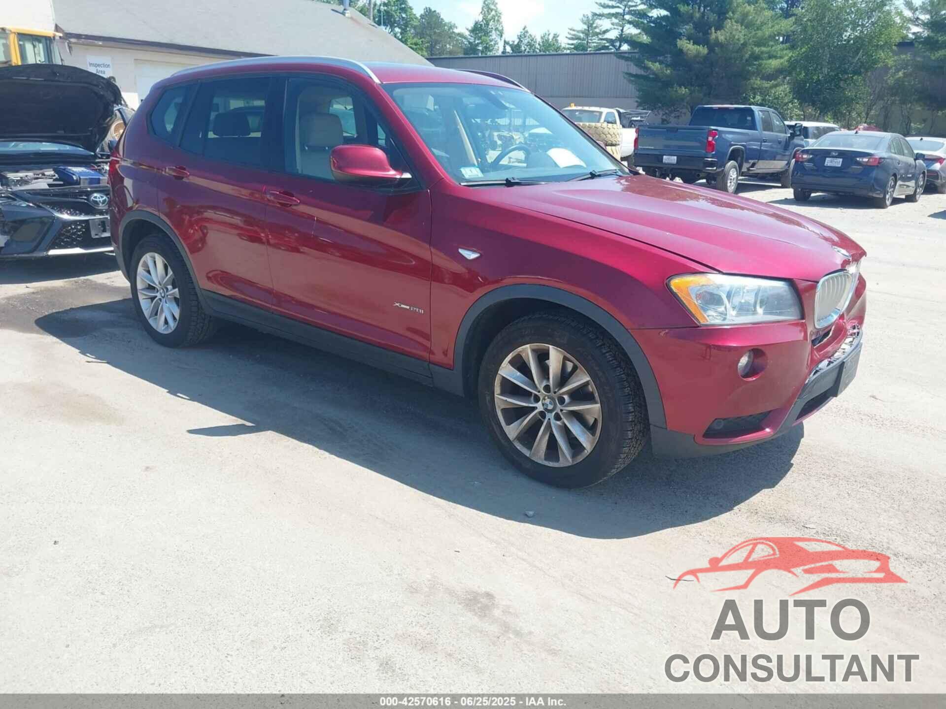 BMW X3 2013 - 5UXWX9C53D0D07168