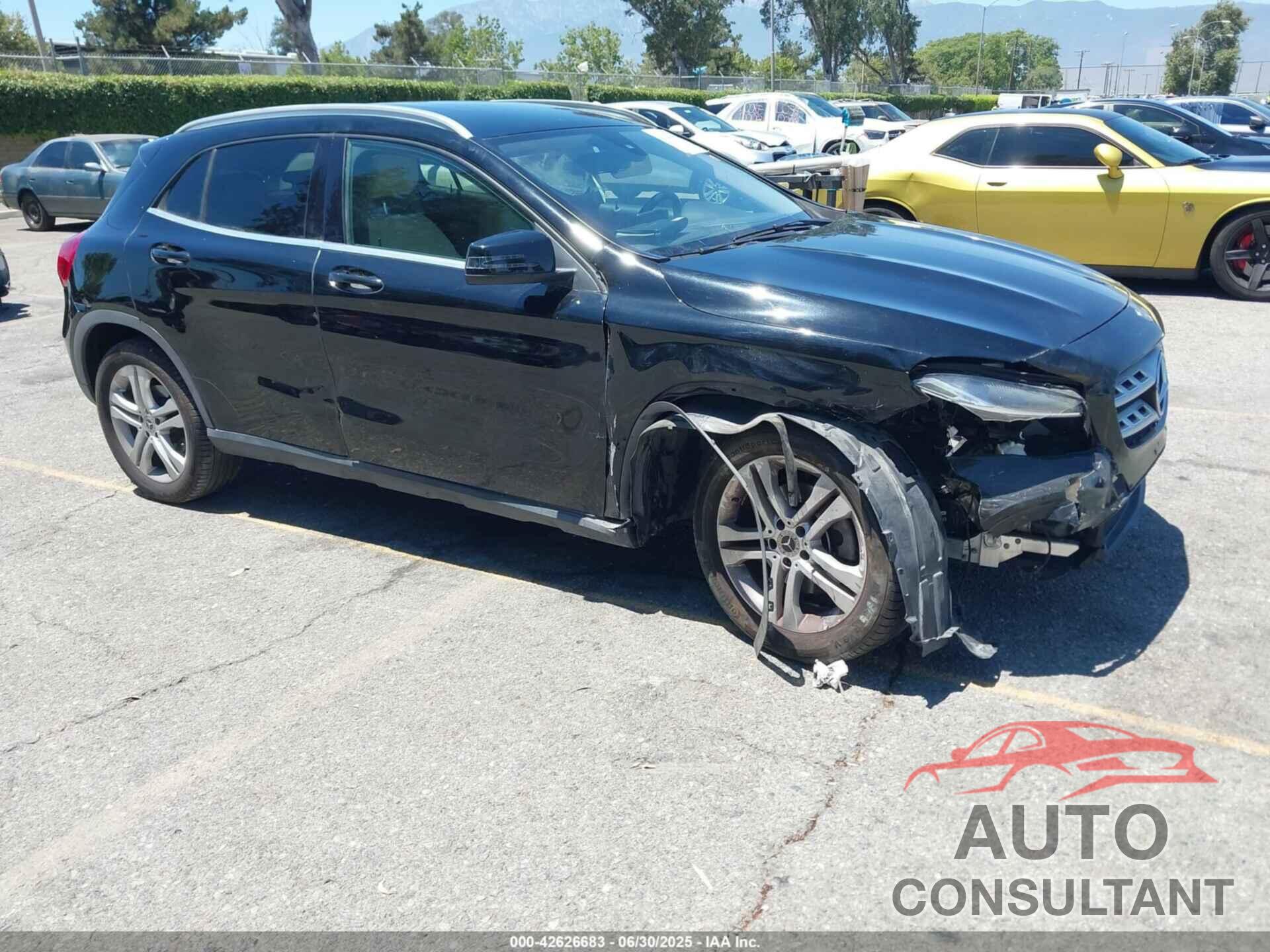 MERCEDES-BENZ GLA 250 2020 - WDCTG4EBXLJ650683