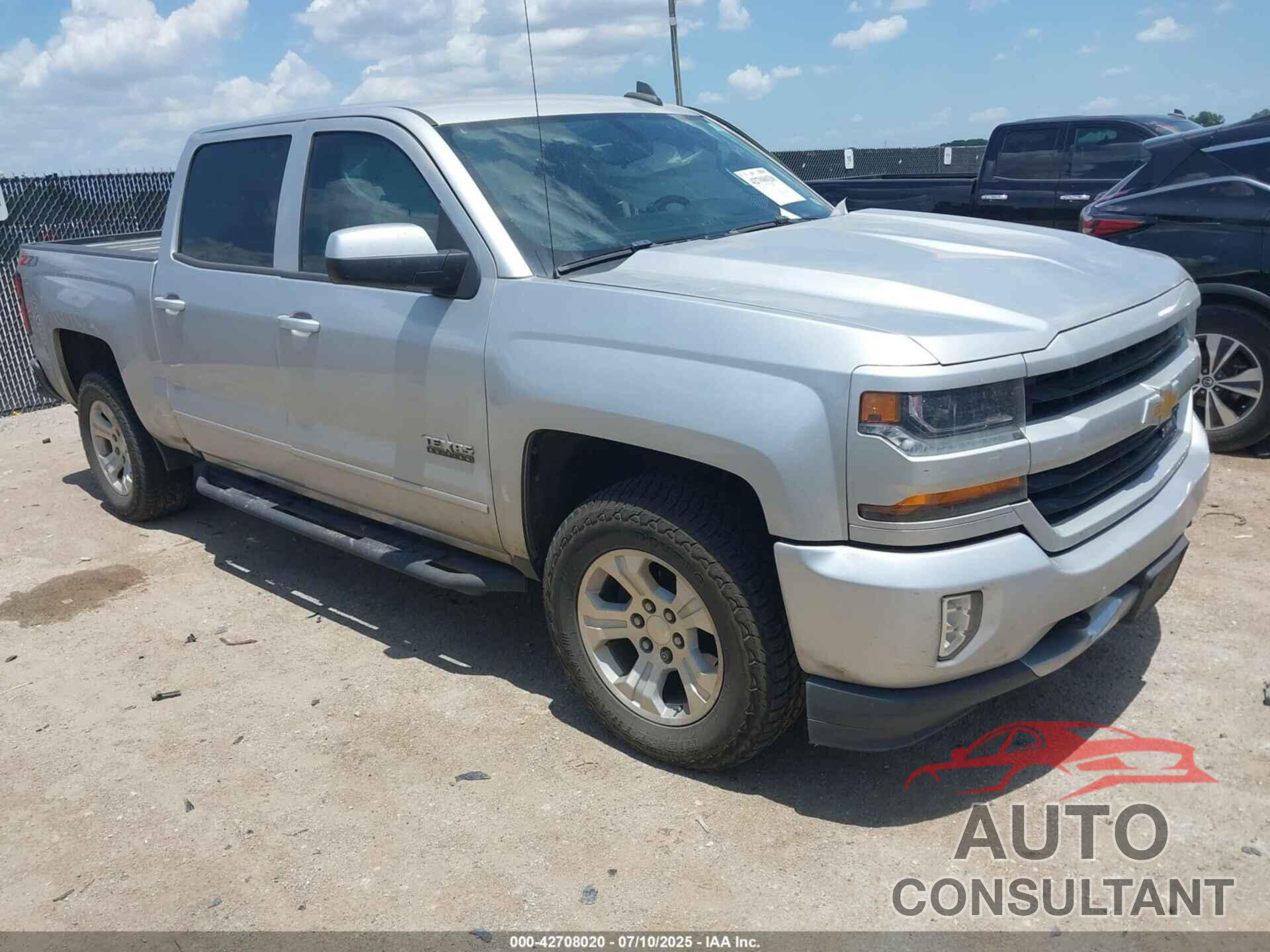 CHEVROLET SILVERADO 1500 2018 - 3GCUKREC6JG511535