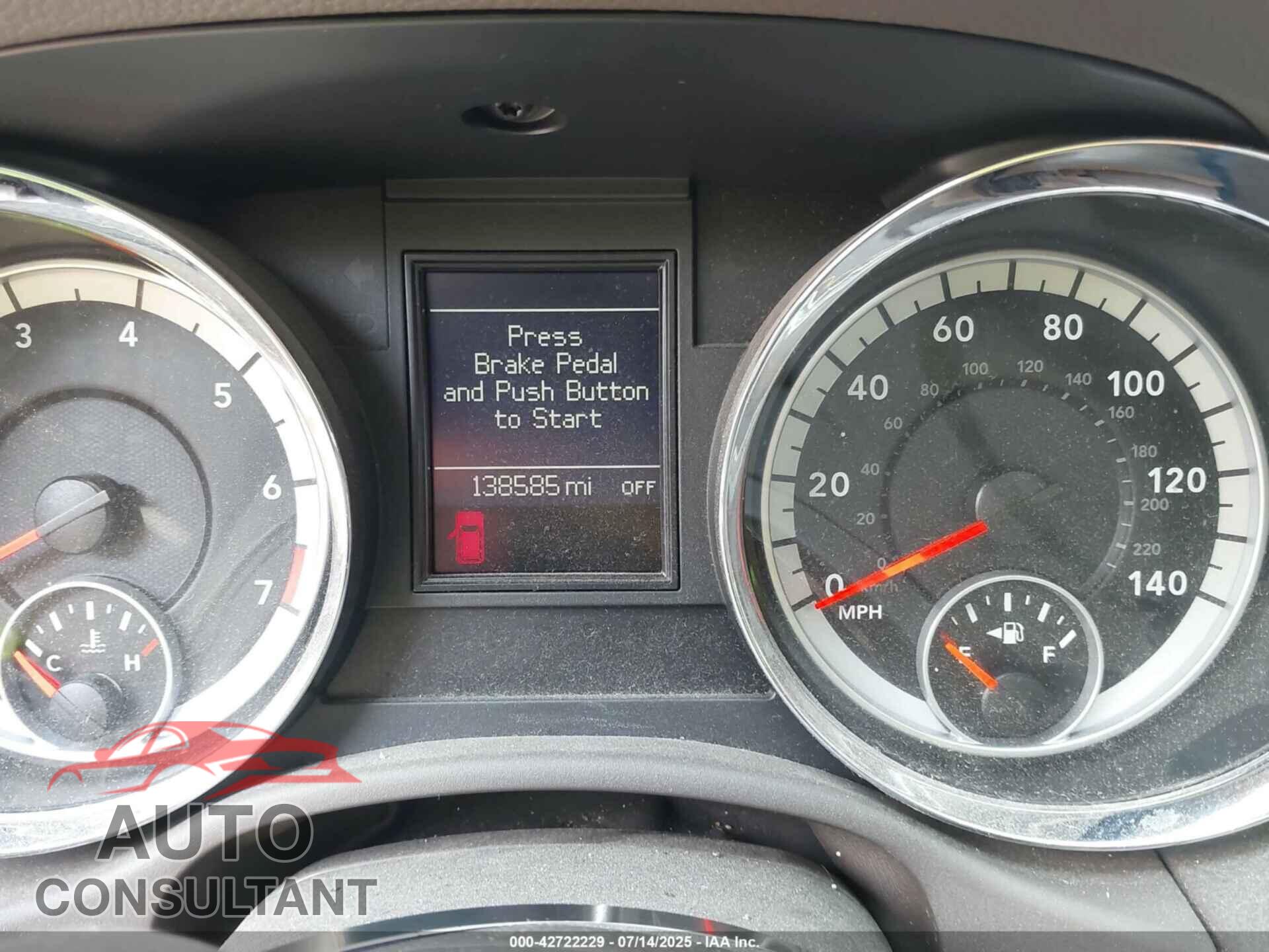 DODGE DURANGO 2013 - 1C4RDJDG0DC693522