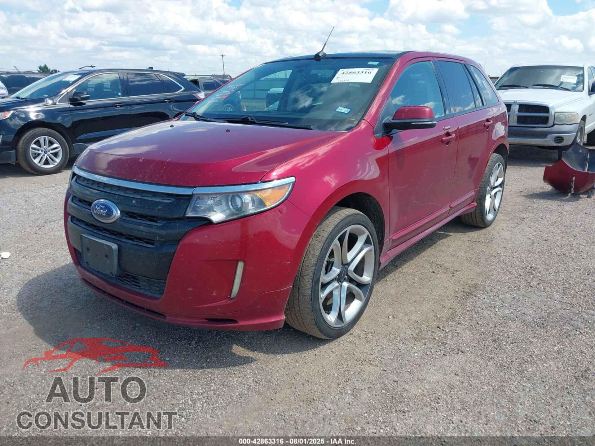 FORD EDGE 2014 - 2FMDK4AKXEBA45791