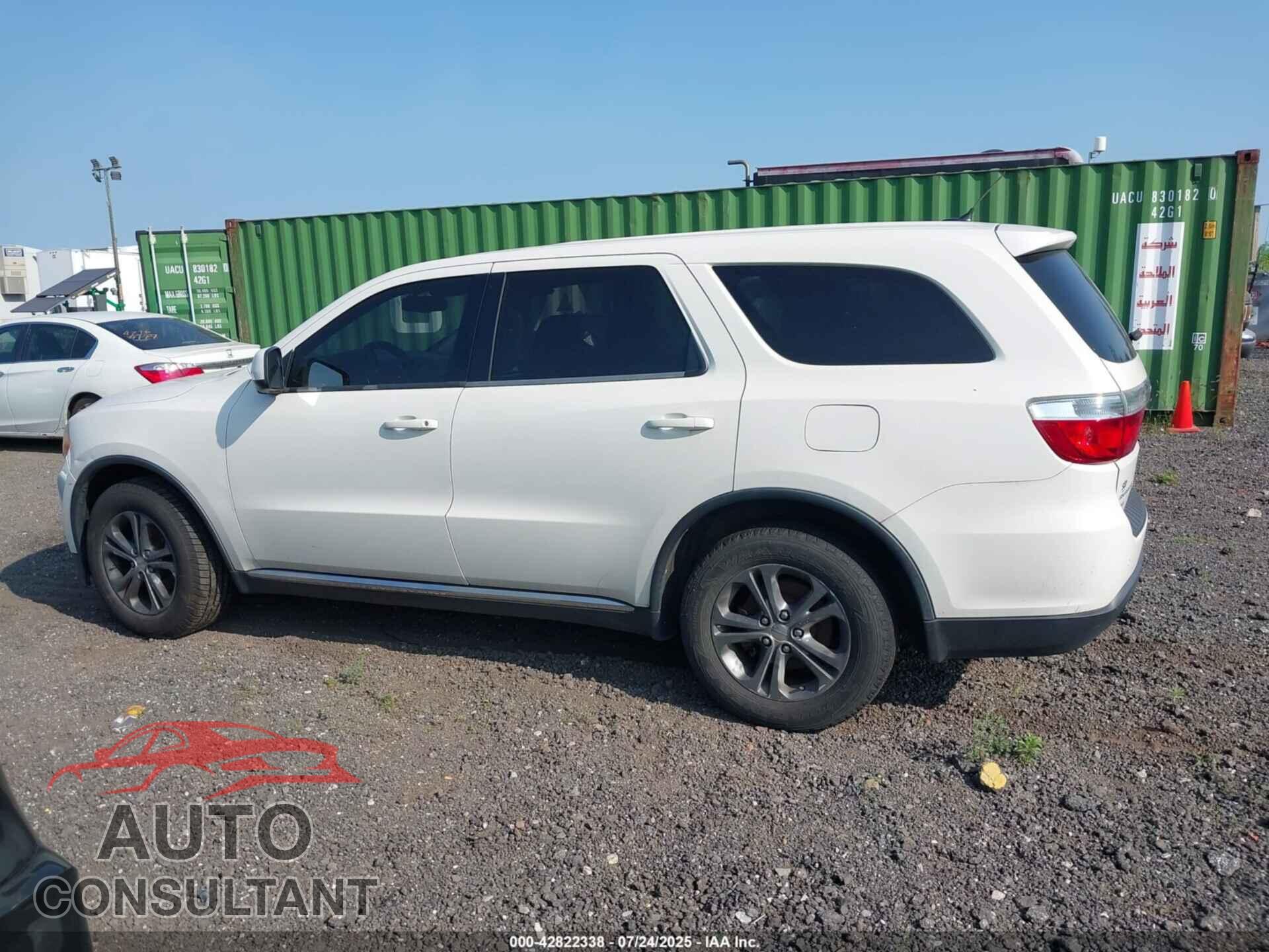 DODGE DURANGO 2012 - 1C4RDJAG6CC312484