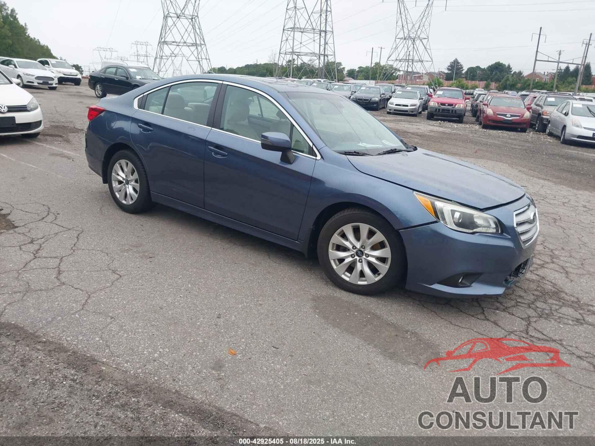 SUBARU LEGACY 2016 - 4S3BNAH6XG3042726