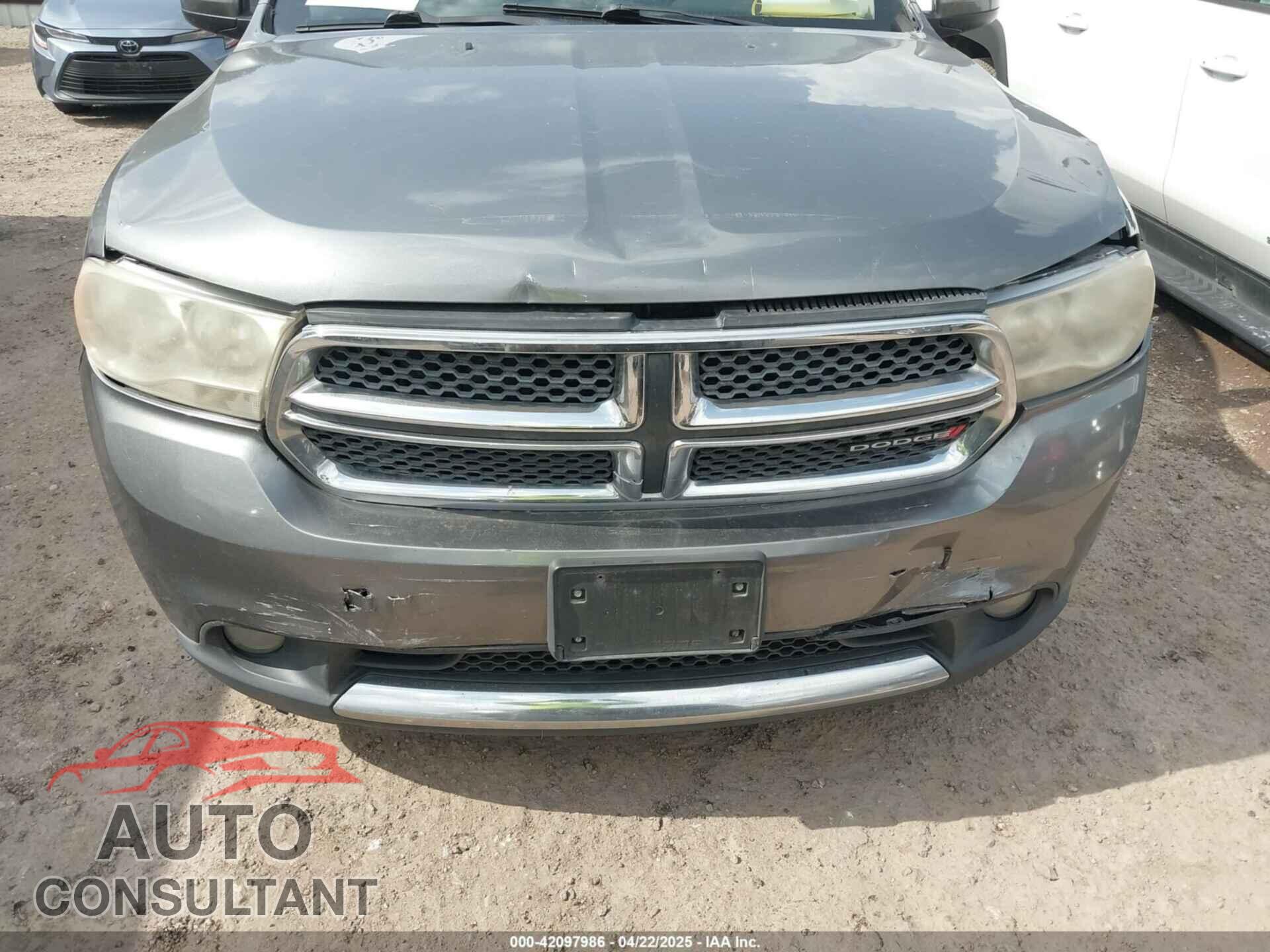 DODGE DURANGO 2012 - 1C4RDHAG2CC257167