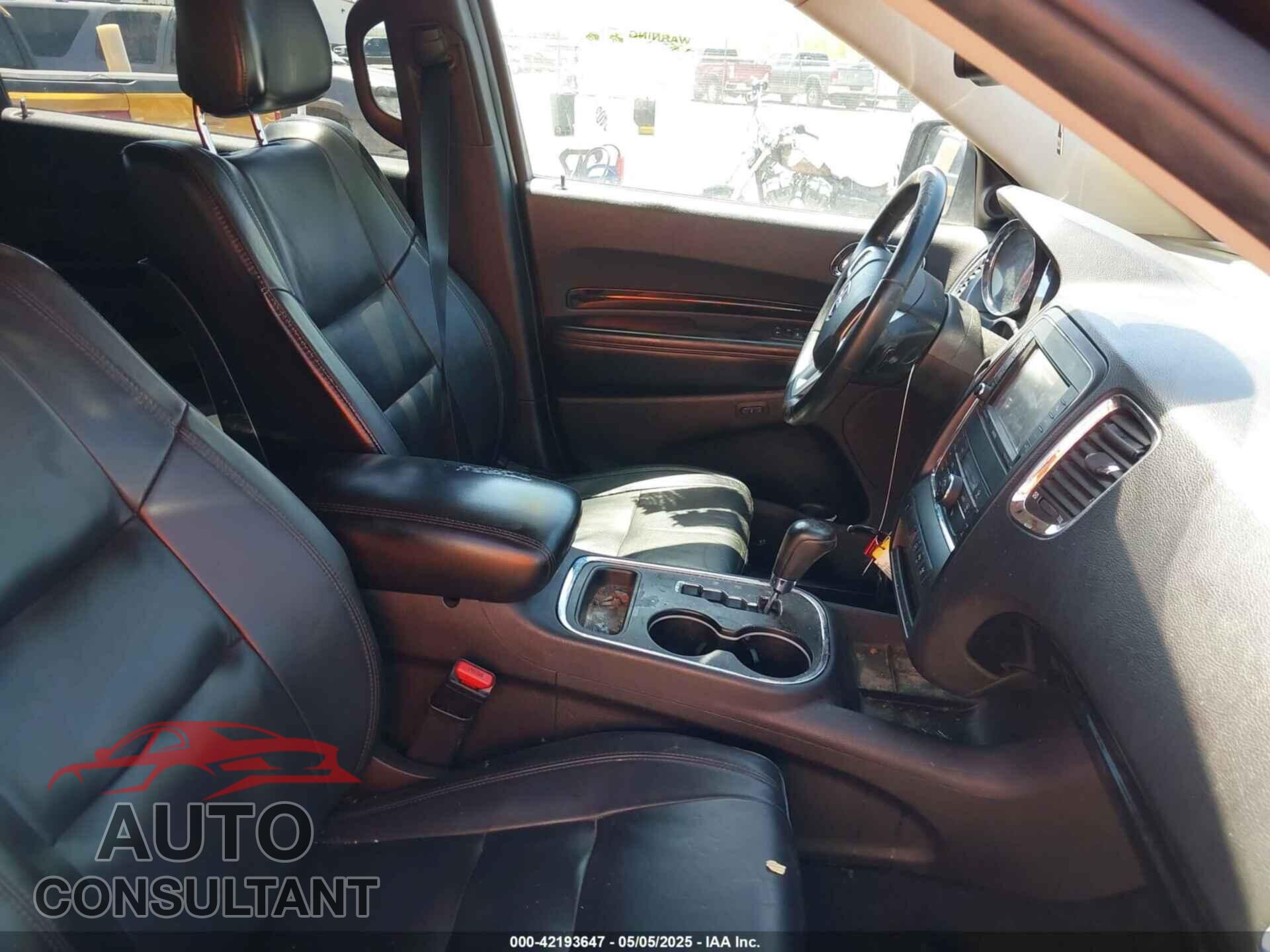 DODGE DURANGO 2012 - 1C4RDJDG0CC337408