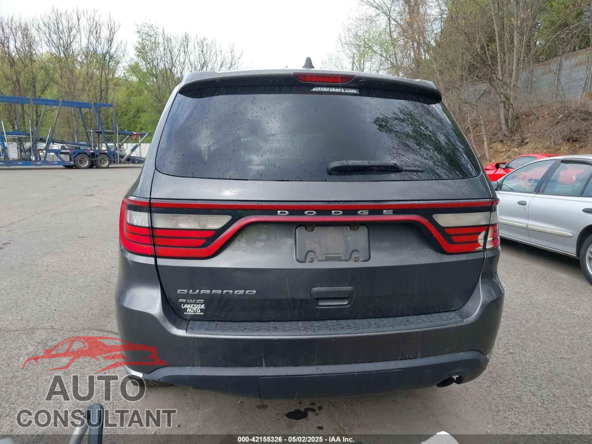 DODGE DURANGO 2017 - 1C4RDJAG2HC905248