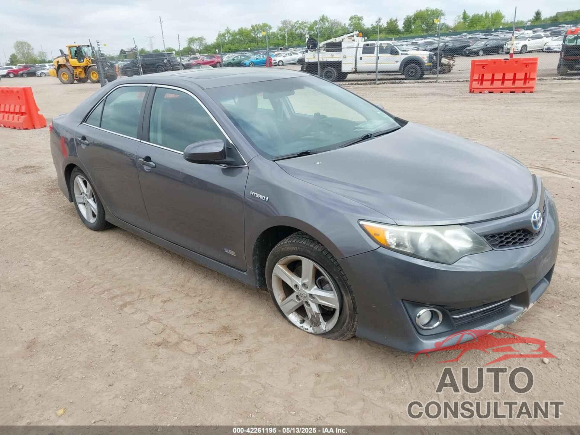 TOYOTA CAMRY HYBRID 2014 - 4T1BD1FK9EU121102