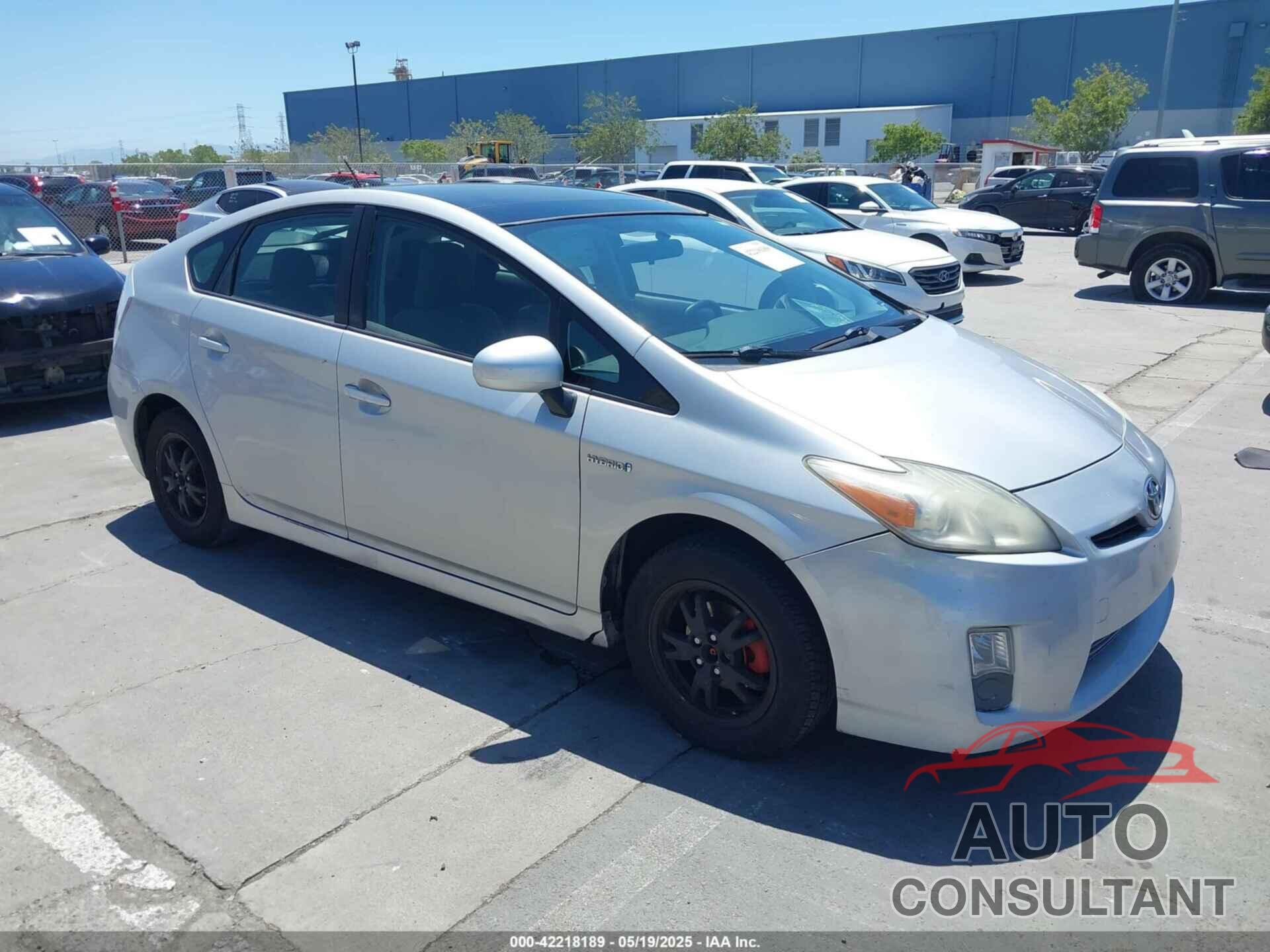 TOYOTA PRIUS 2010 - JTDKN3DUXA0107938