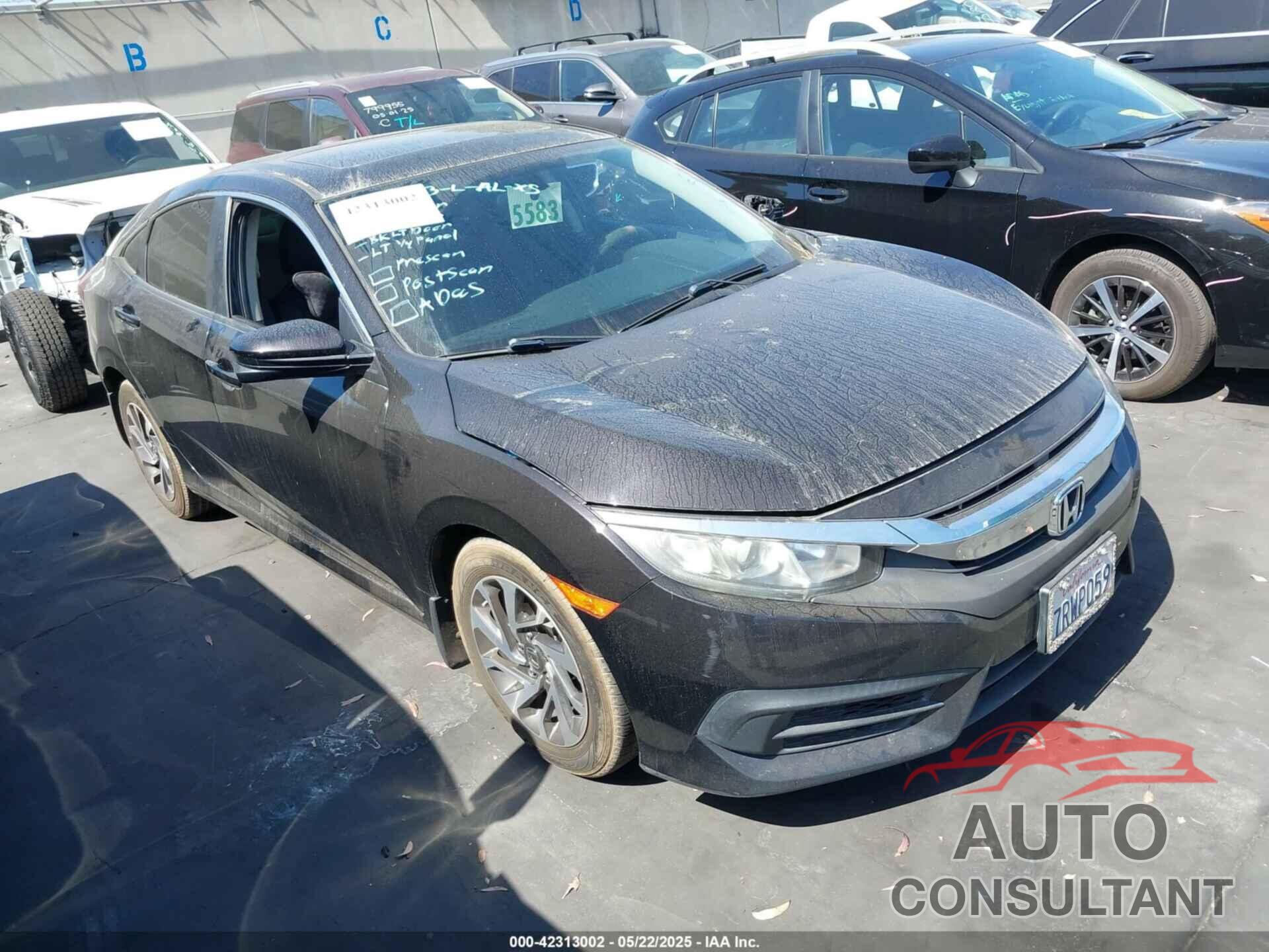 HONDA CIVIC 2016 - 2HGFC2F73GH524686
