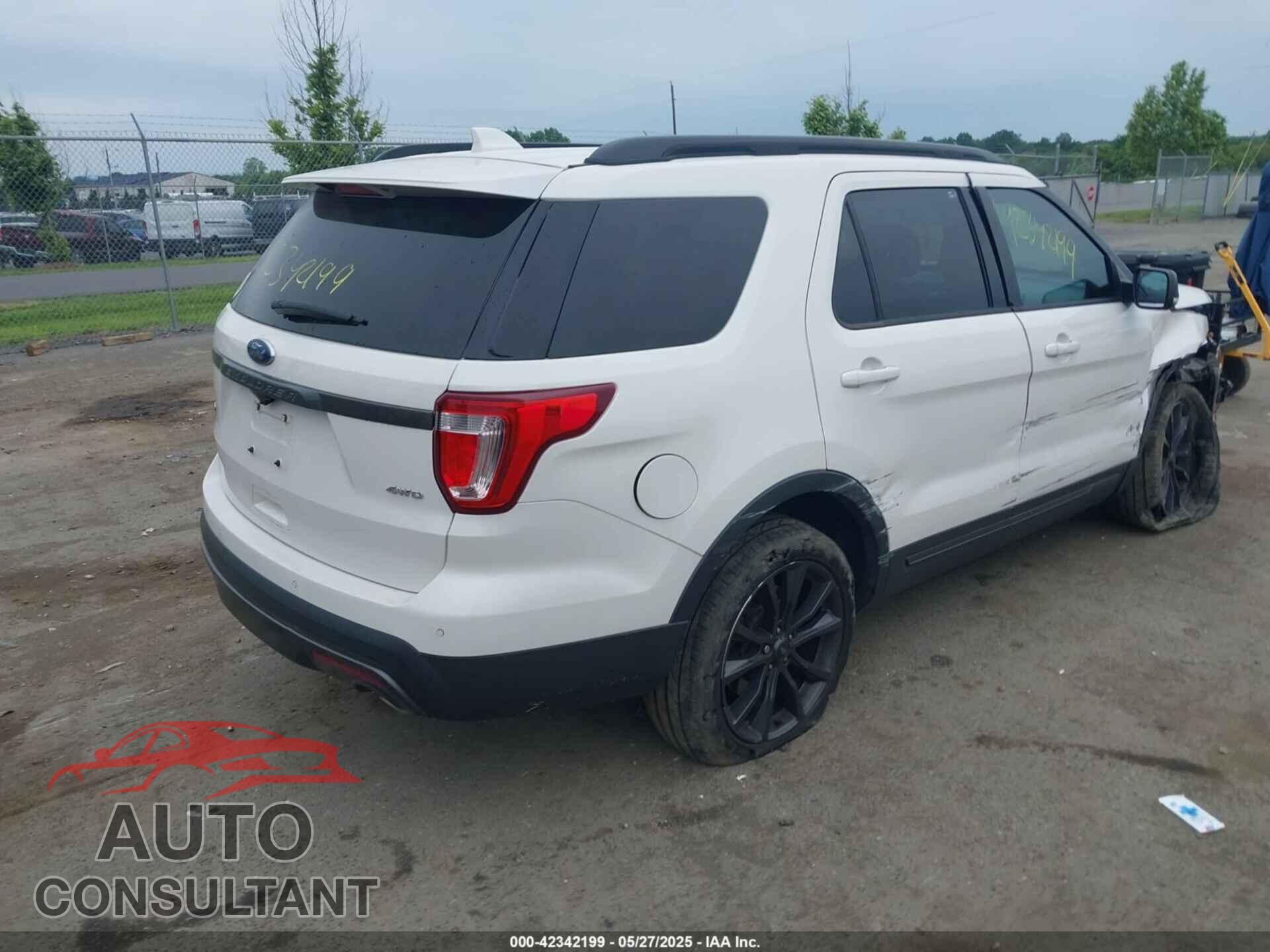 FORD EXPLORER 2017 - 1FM5K8D84HGB85845