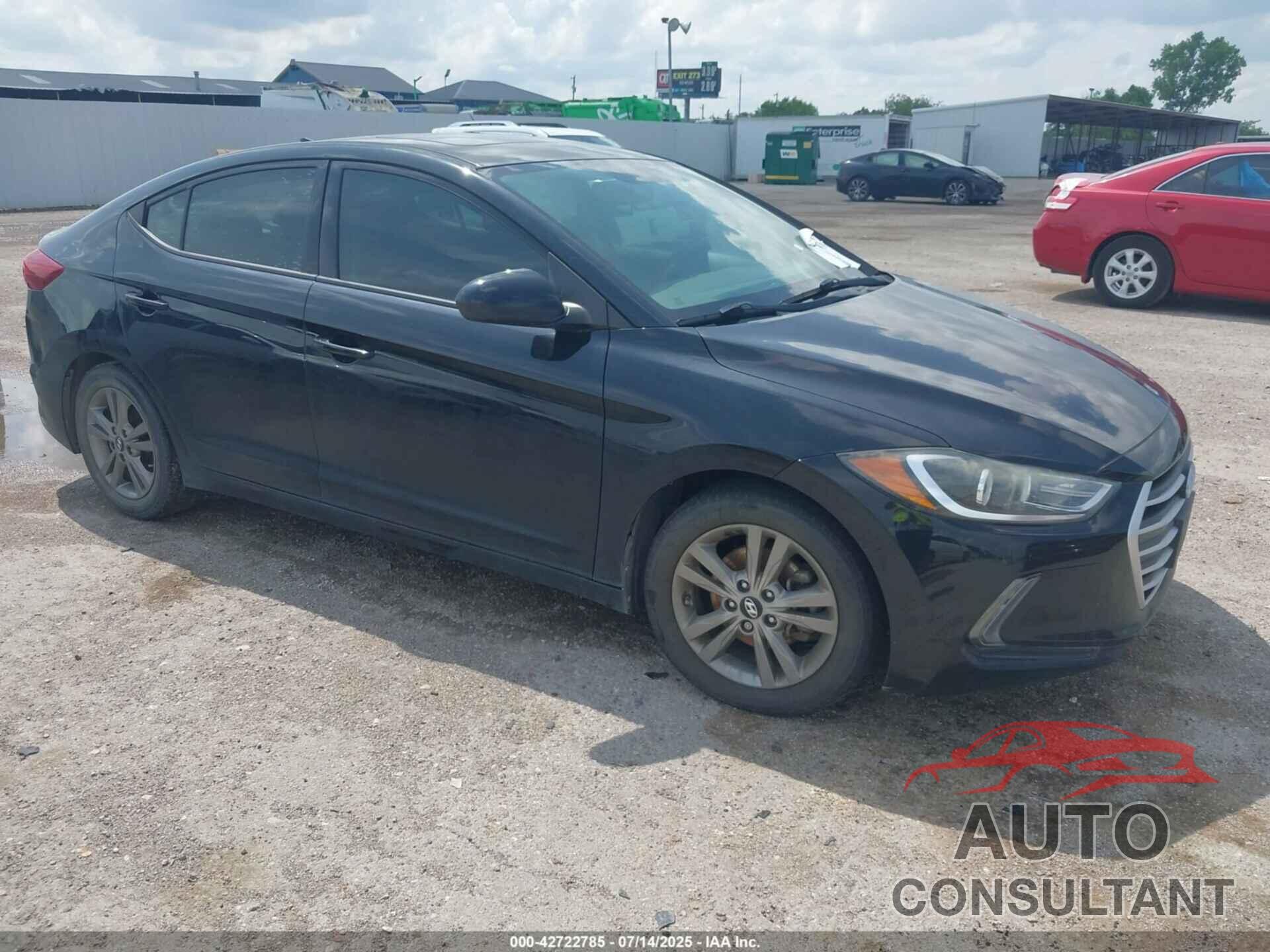 HYUNDAI ELANTRA 2018 - 5NPD84LF9JH372491
