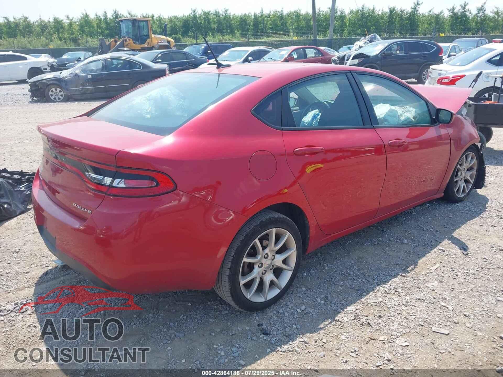 DODGE DART 2013 - 1C3CDFBA3DD321706