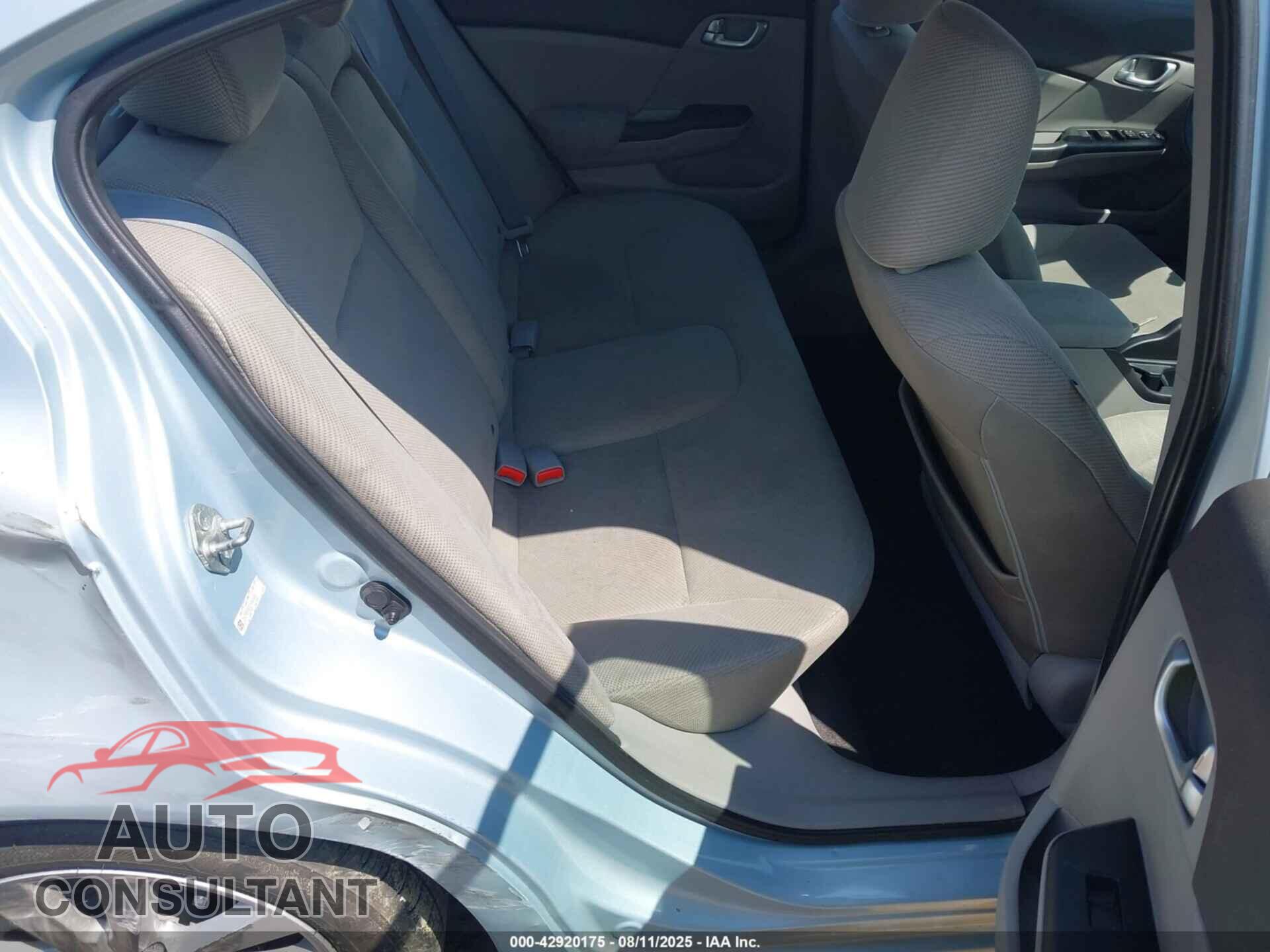 HONDA CIVIC 2012 - 2HGFB2F80CH546859