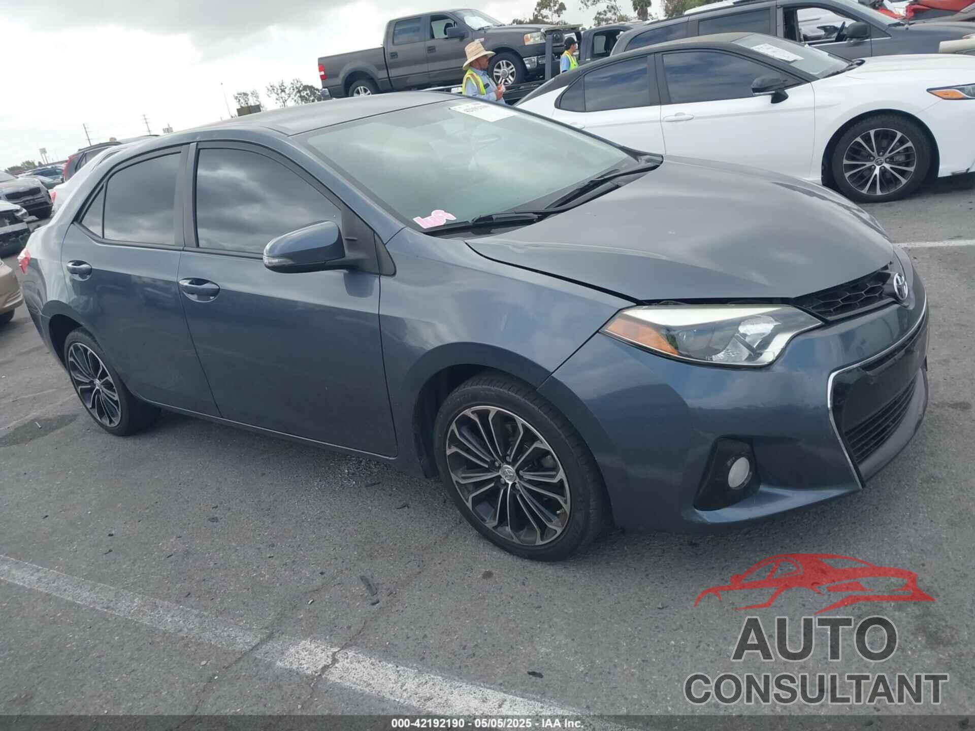 TOYOTA COROLLA 2014 - 5YFBURHE4EP110029