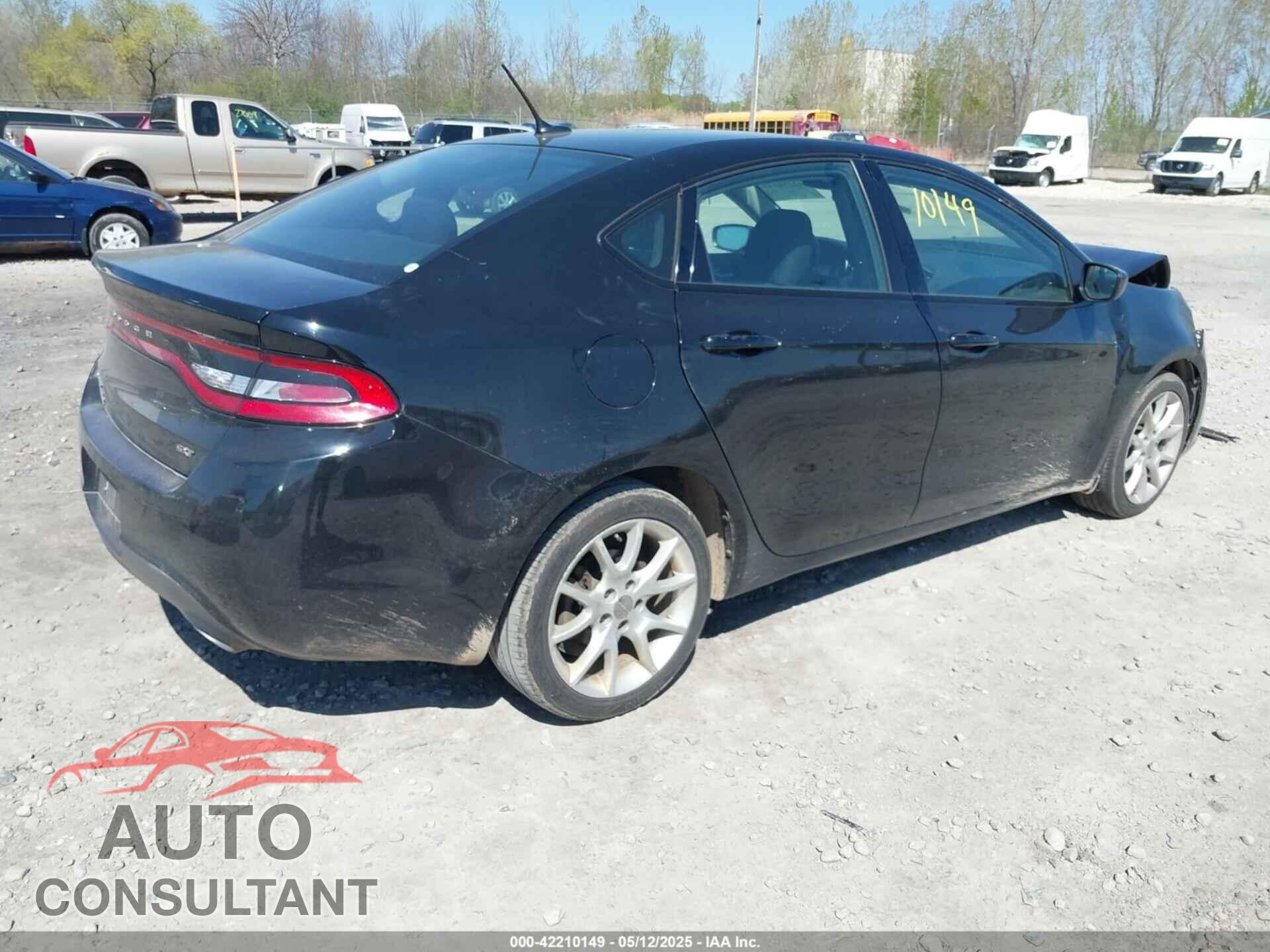 DODGE DART 2013 - 1C3CDFBAXDD334761