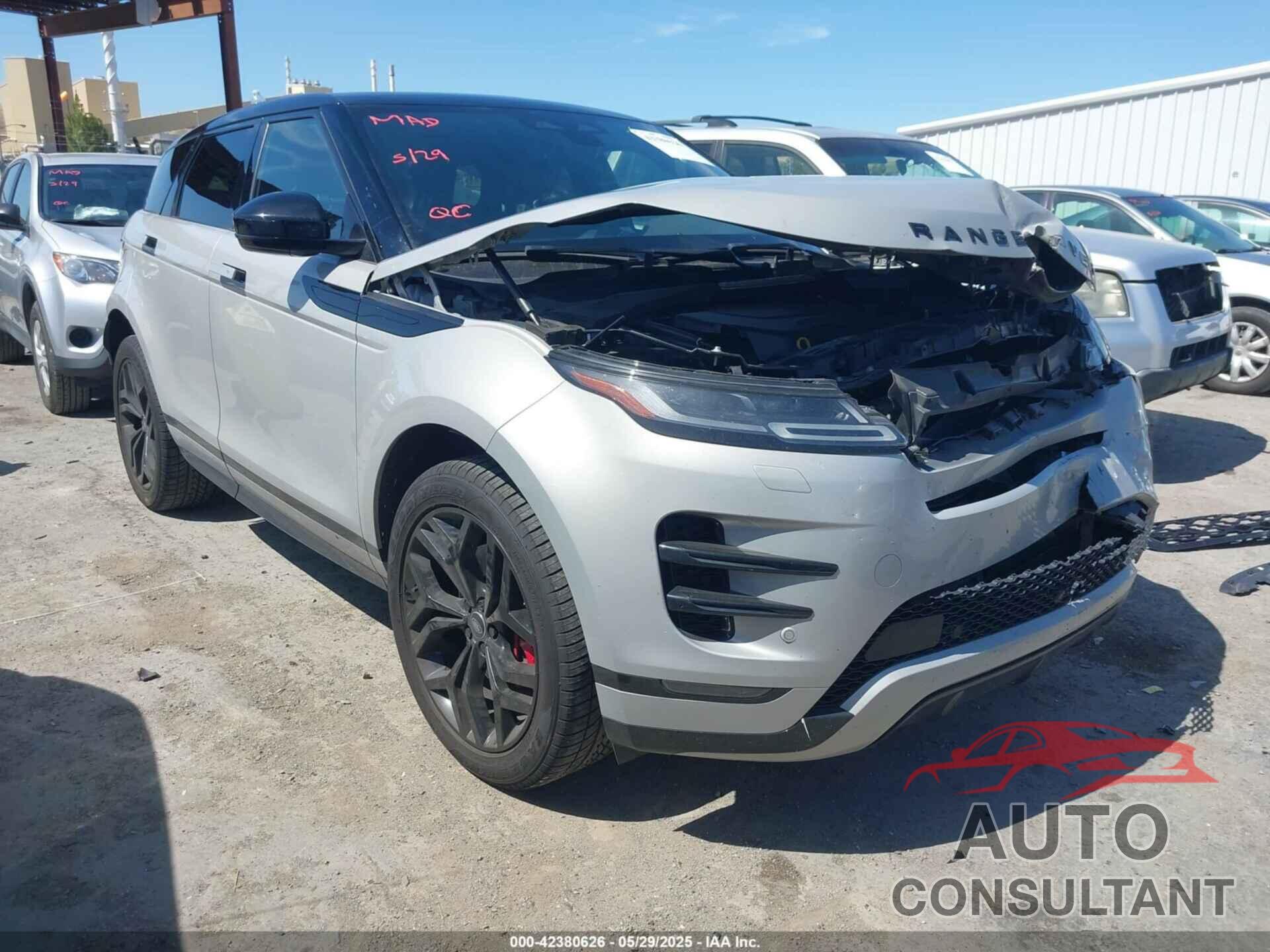 LAND ROVER RANGE ROVER EVOQUE 2022 - SALZW2GX2NH164985