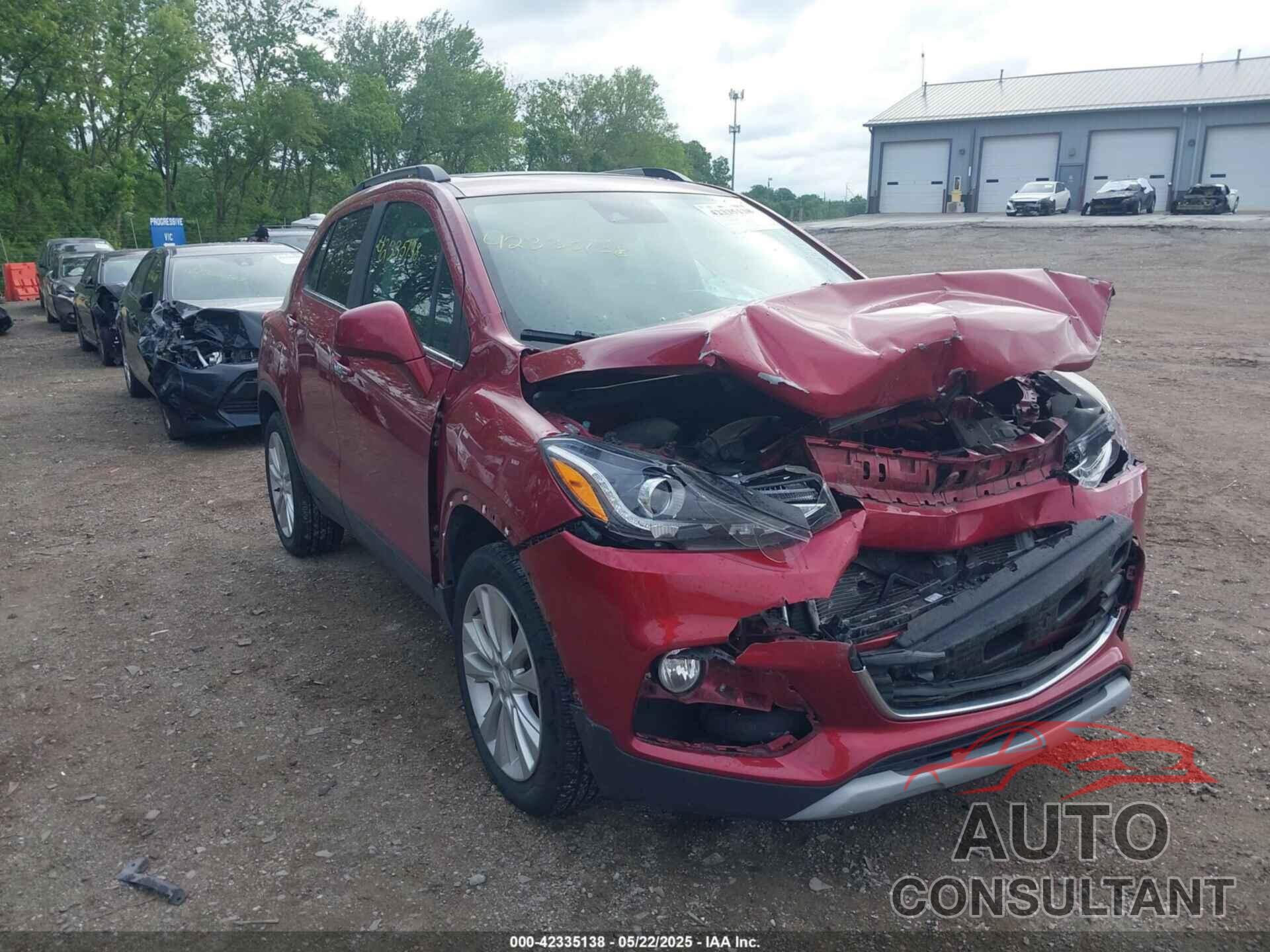 CHEVROLET TRAX 2020 - 3GNCJRSB4LL237702