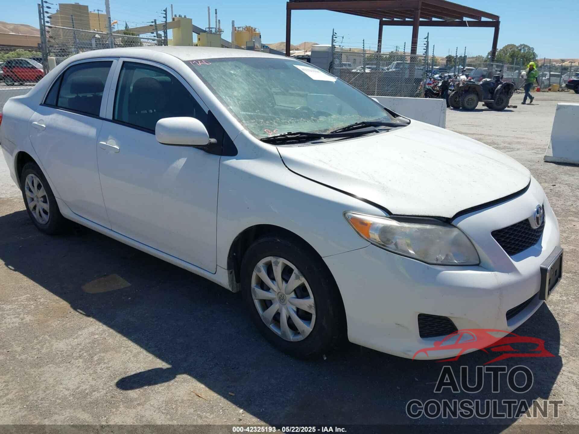 TOYOTA COROLLA 2010 - 1NXBU4EE0AZ312642