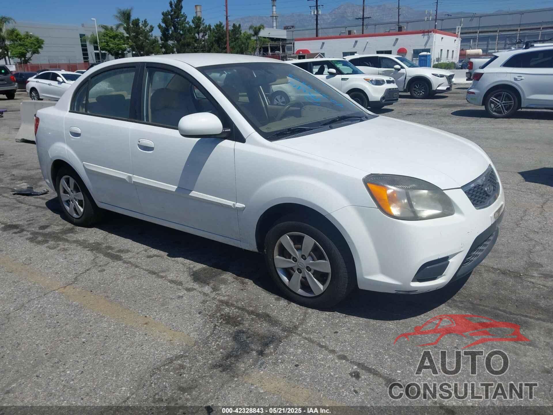 KIA RIO 2011 - KNADH4A36B6952959