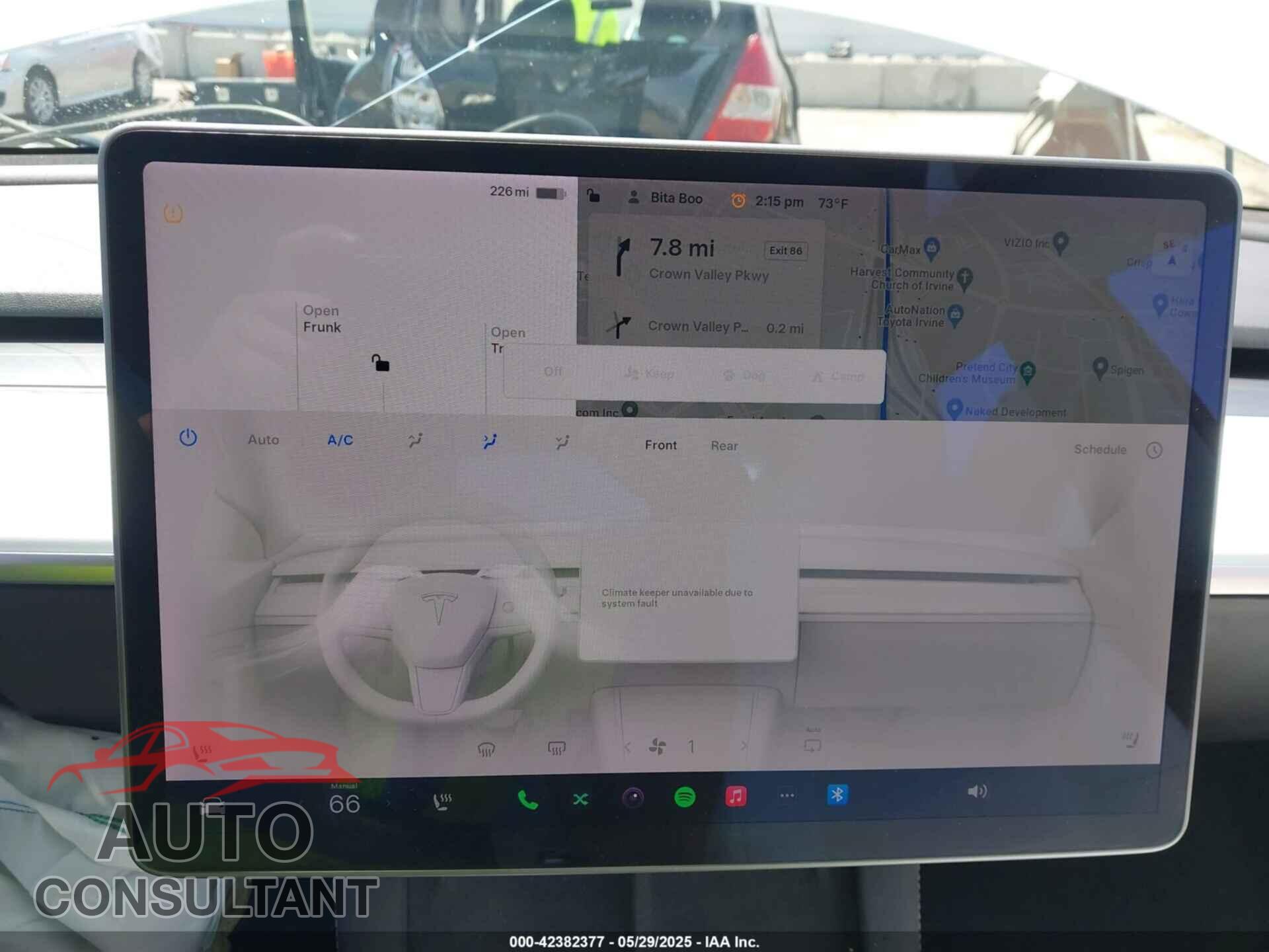 TESLA MODEL 3 2021 - 5YJ3E1EB4MF876155