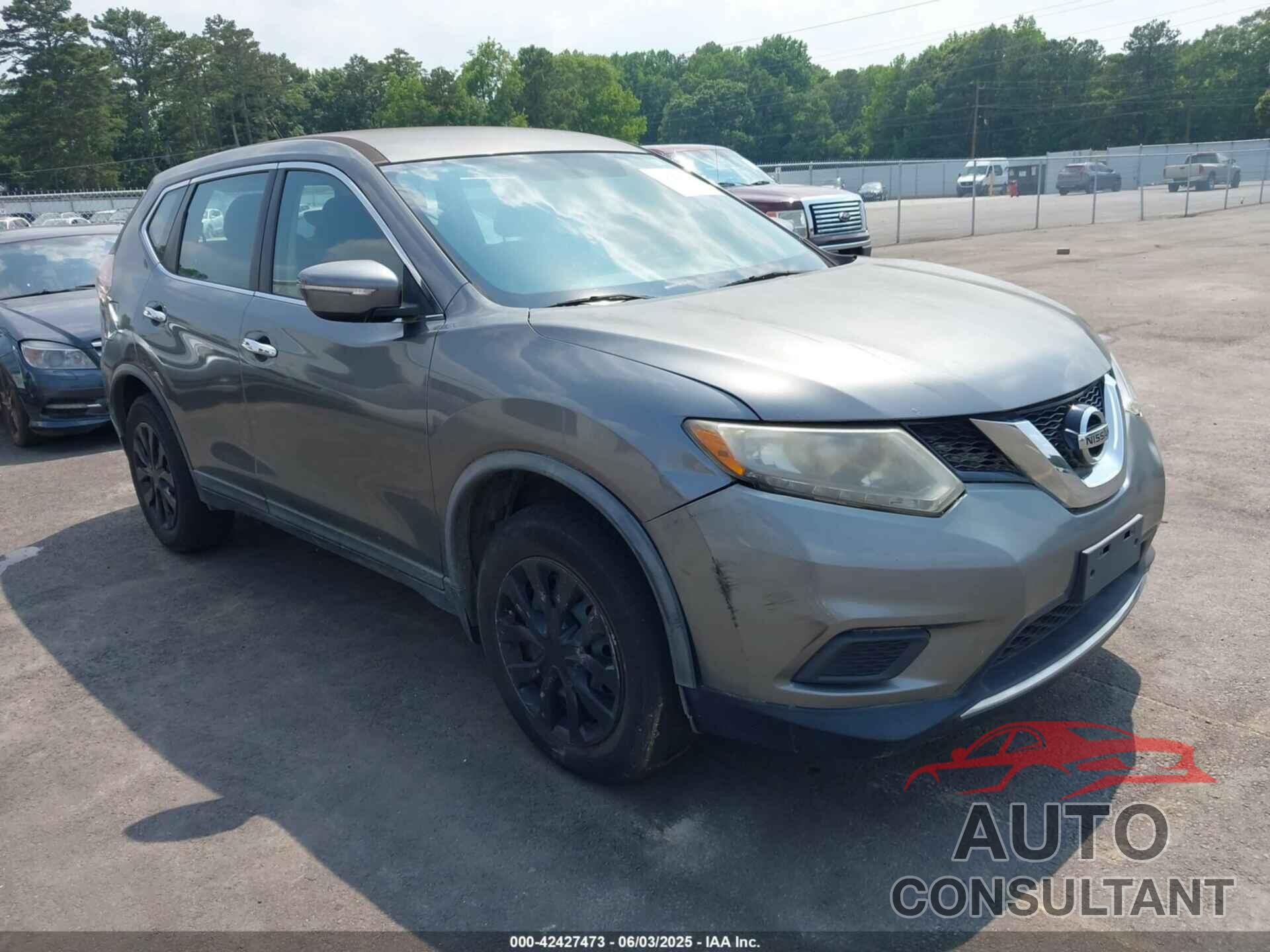 NISSAN ROGUE 2015 - KNMAT2MV5FP522491