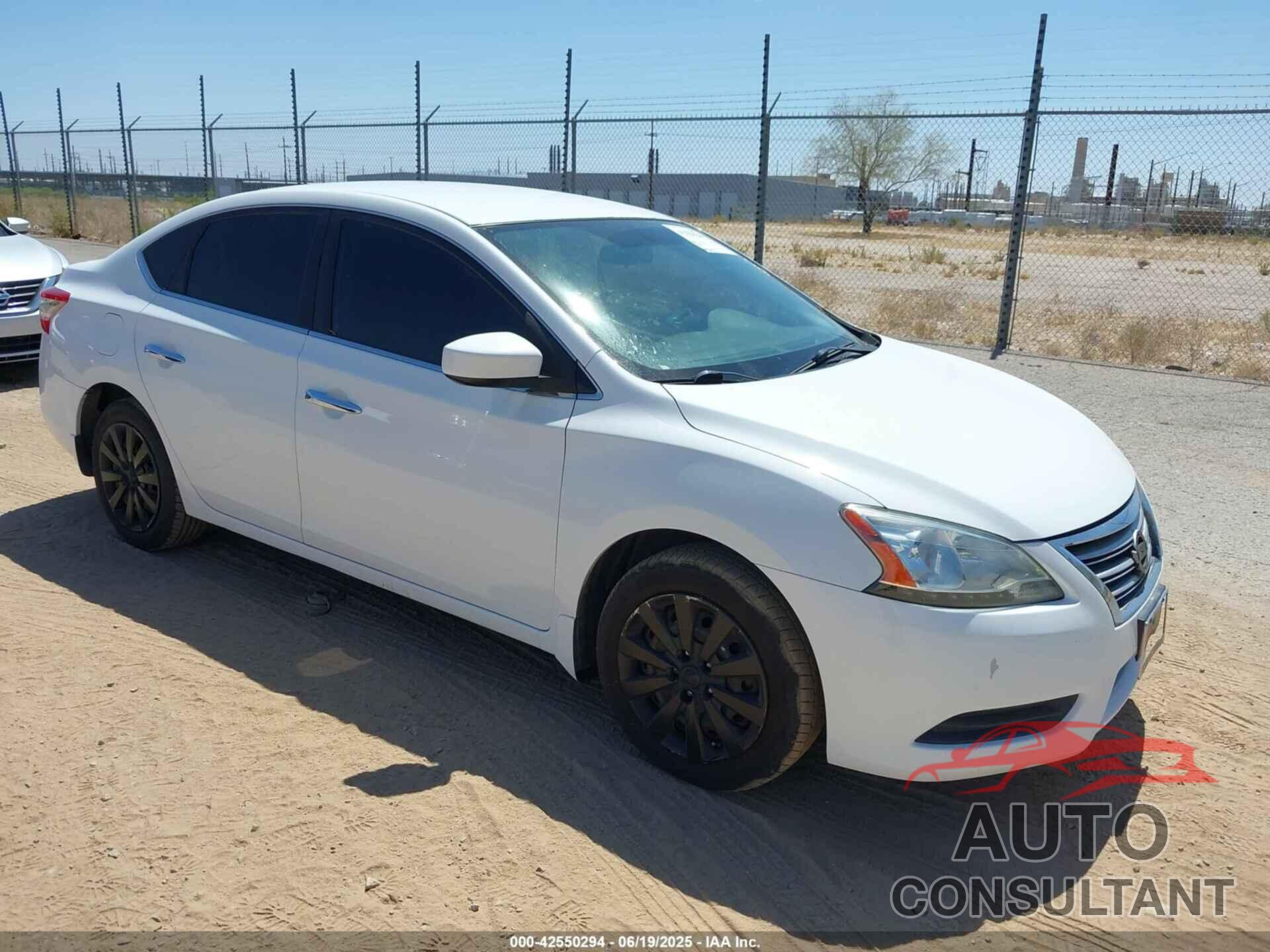 NISSAN SENTRA 2015 - 3N1AB7APXFY375835