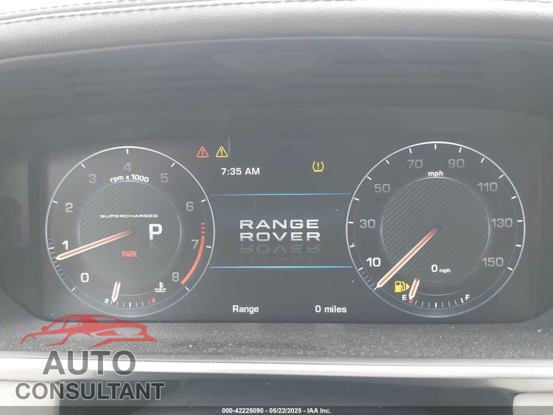 LAND ROVER RANGE ROVER 2013 - SALGS2EF5DA101285