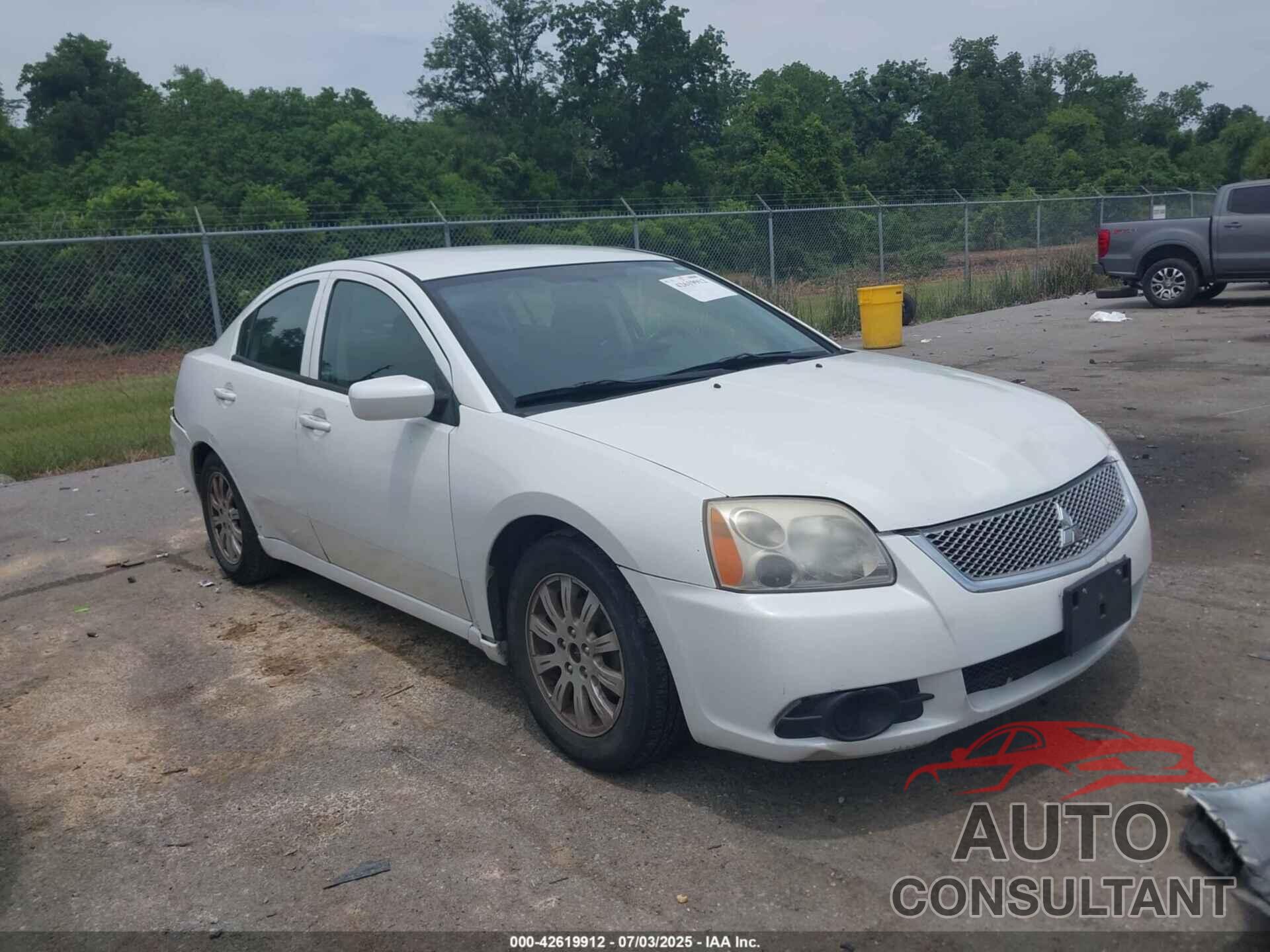 MITSUBISHI GALANT 2012 - 4A32B2FF9CE022805