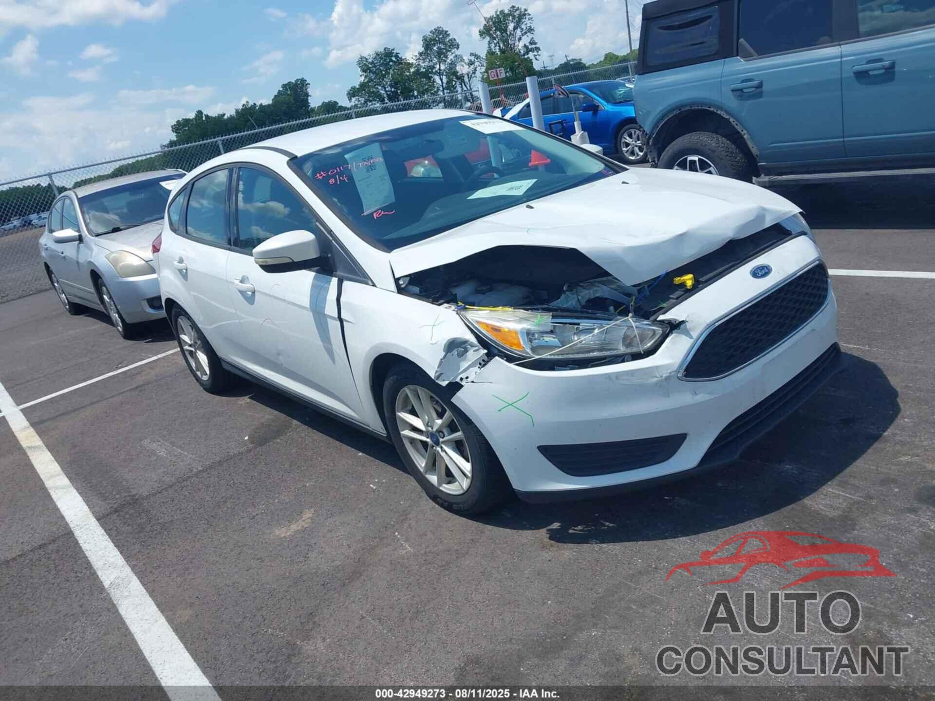 FORD FOCUS 2016 - 1FADP3K26GL376486