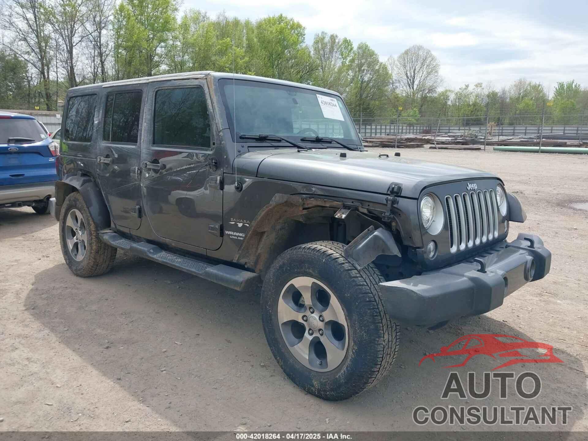 JEEP WRANGLER UNLIMITED 2017 - 1C4BJWEGXHL595724