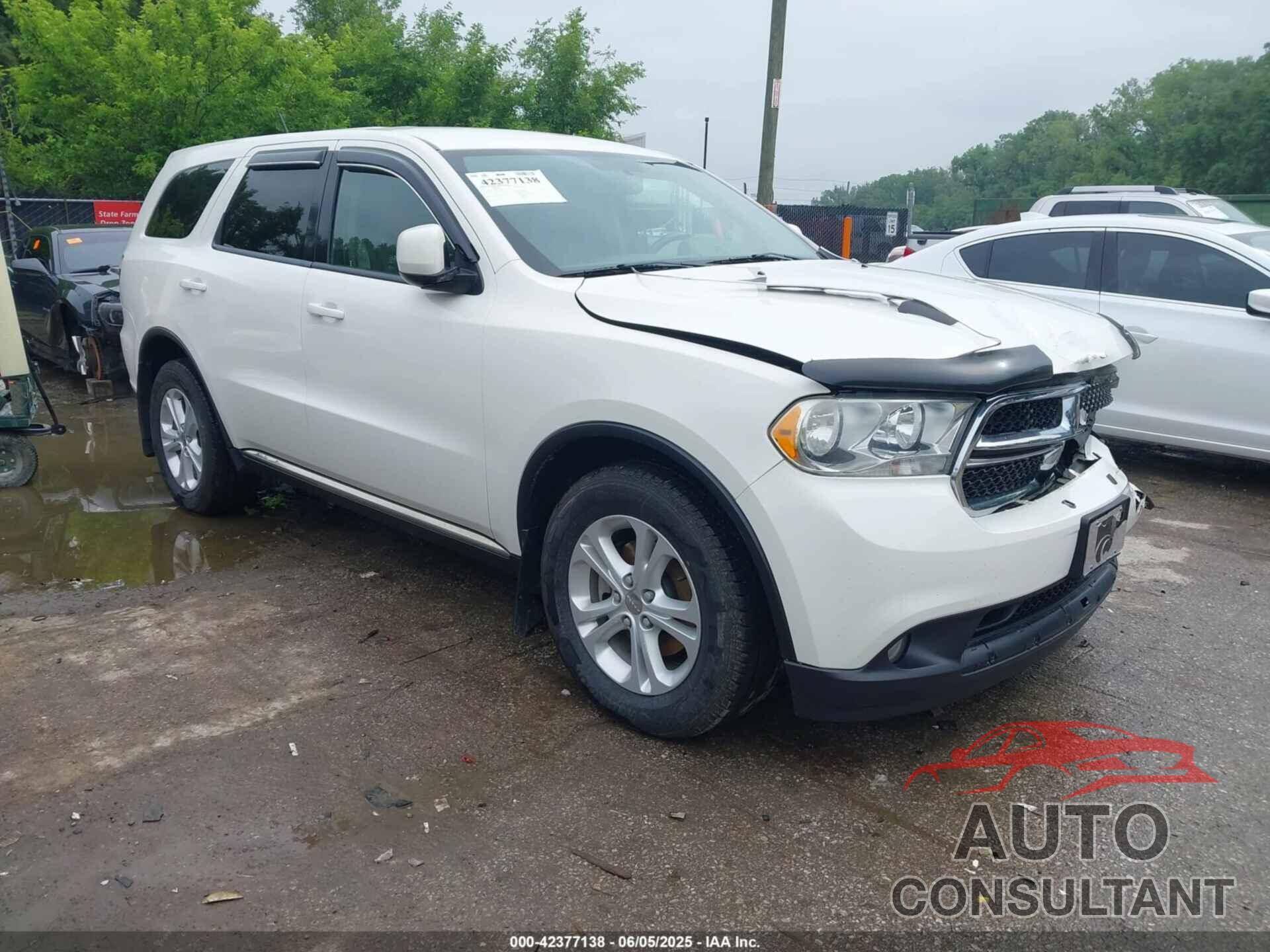 DODGE DURANGO 2012 - 1C4RDJAG8CC336267