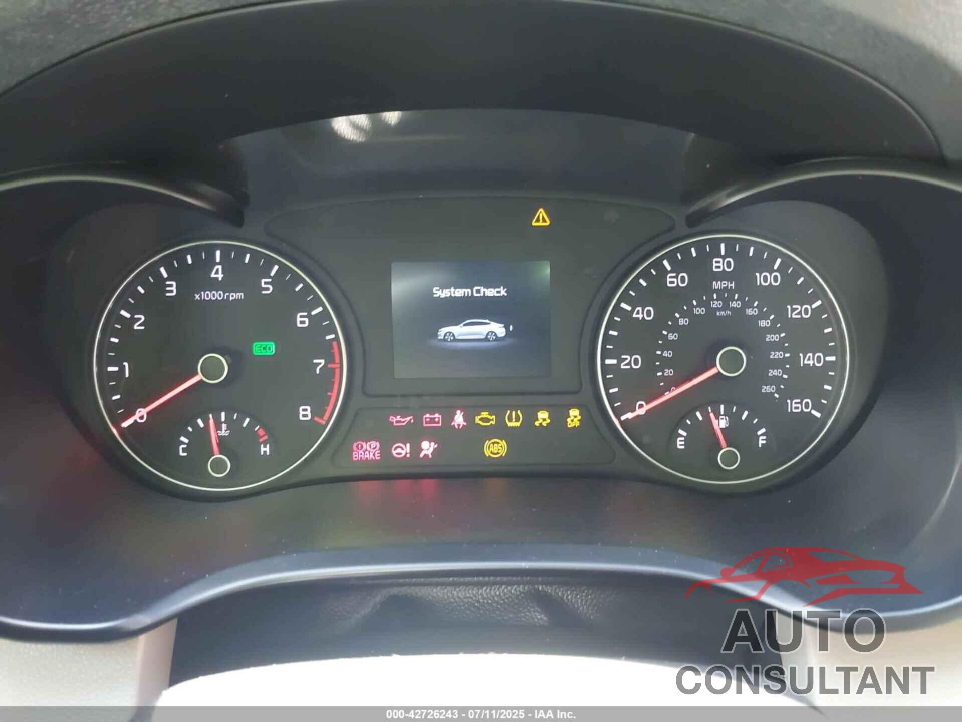 KIA OPTIMA 2016 - 5XXGT4L35GG066555
