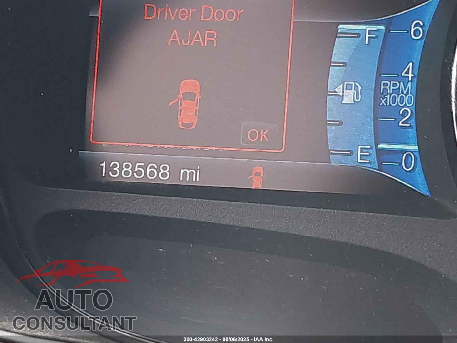 FORD EDGE 2013 - 2FMDK4AK4DBB70736