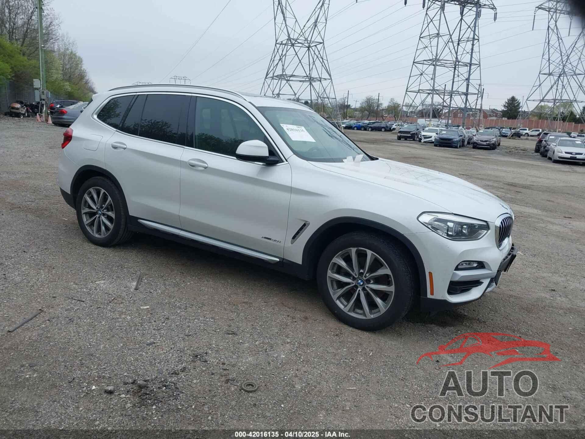 BMW X3 2018 - 5UXTR9C50JLD66377