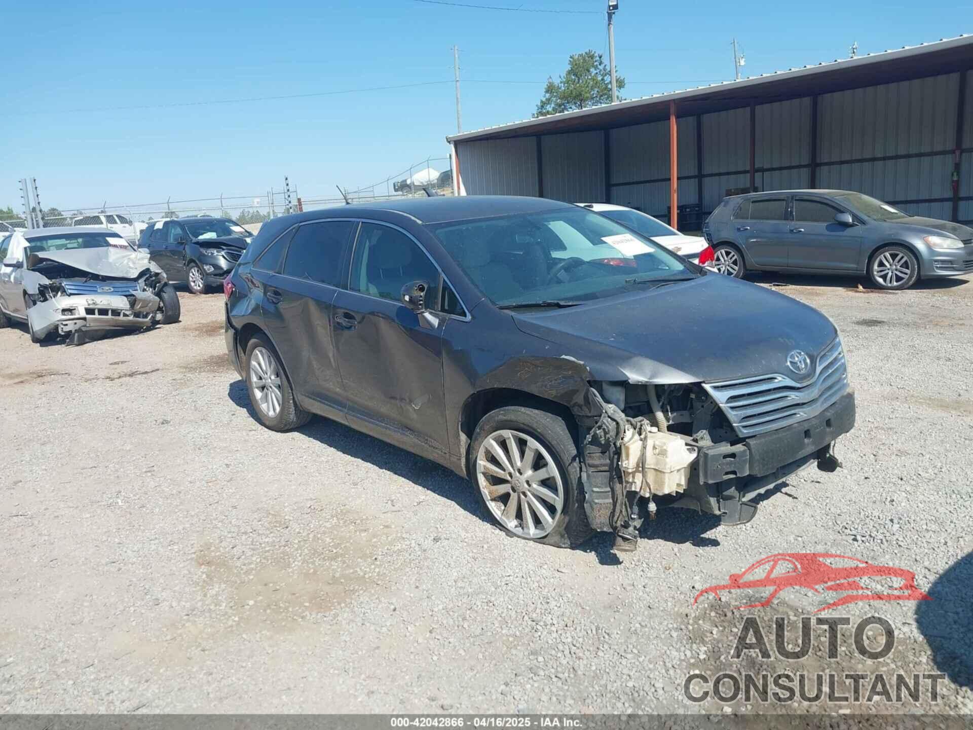 TOYOTA VENZA 2012 - 4T3ZA3BB5CU059503