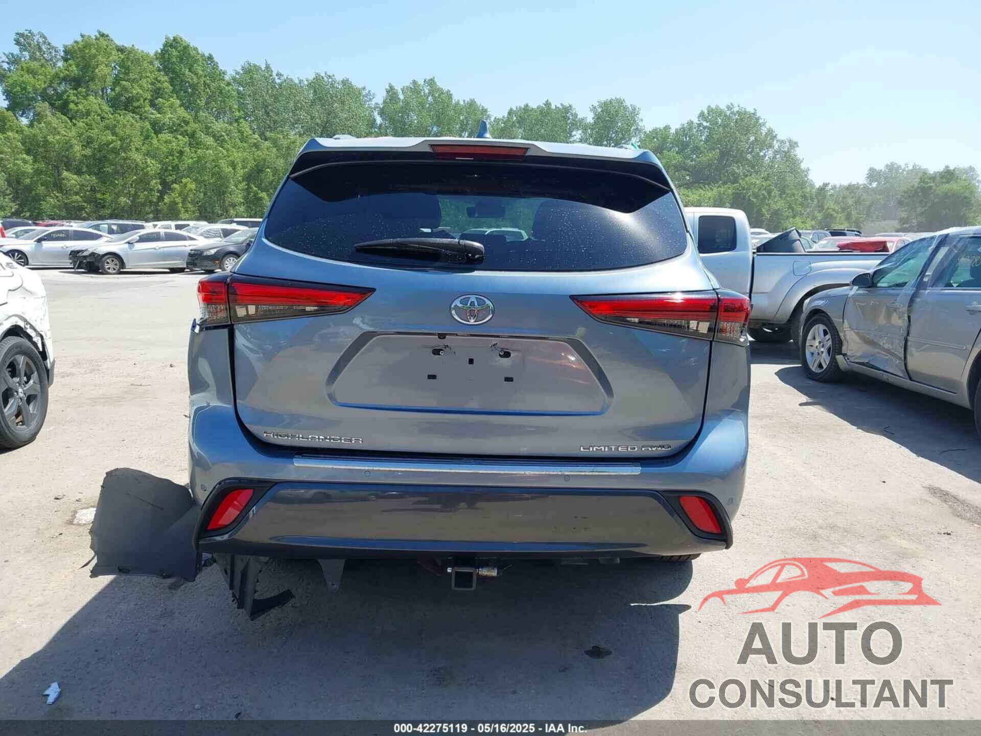 TOYOTA HIGHLANDER 2022 - 5TDDZRBH0NS192331
