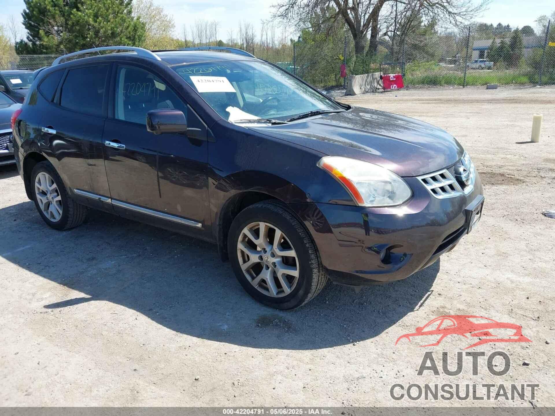 NISSAN ROGUE 2012 - JN8AS5MV8CW405627