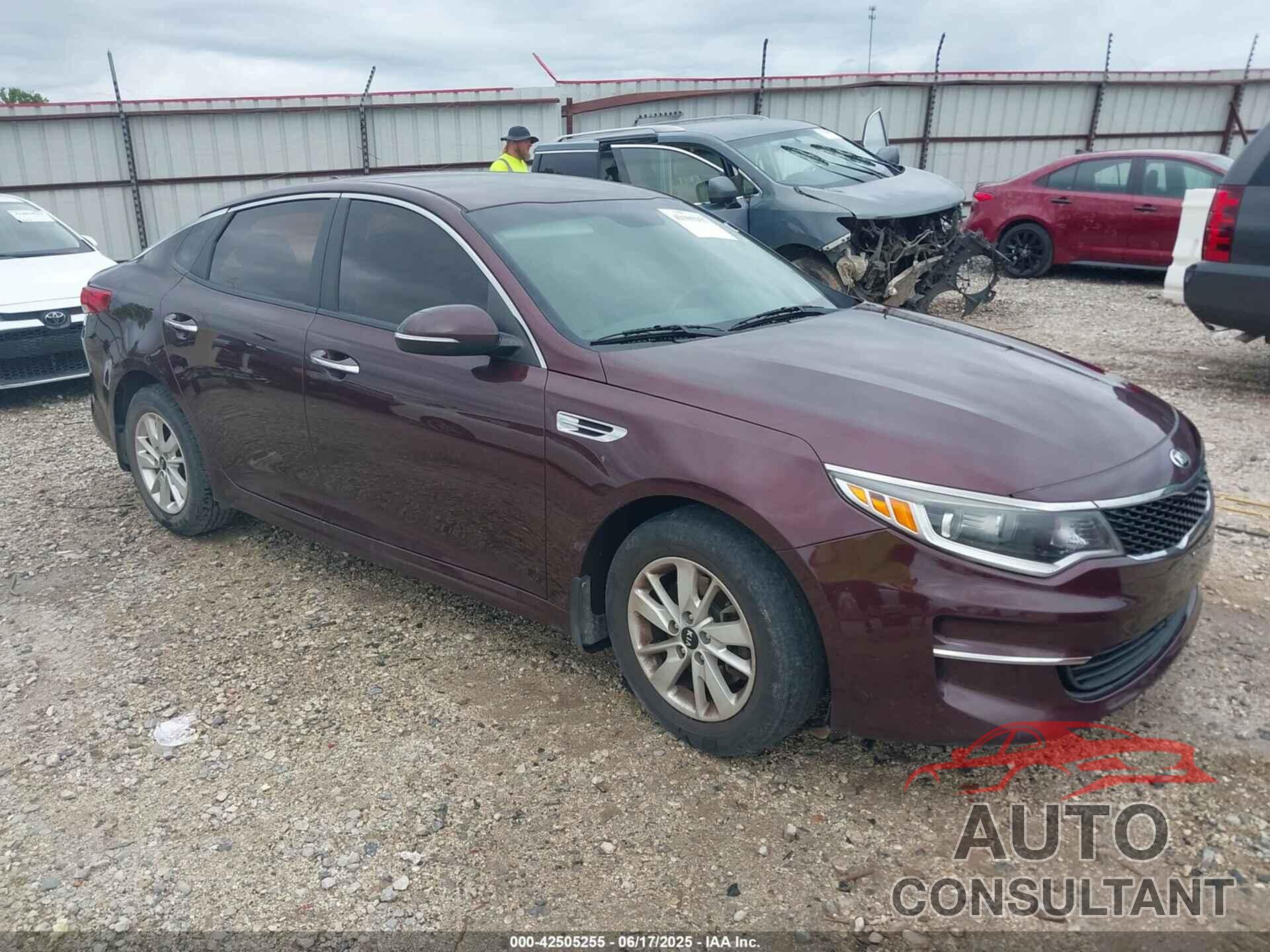 KIA OPTIMA 2016 - 5XXGT4L35GG106956